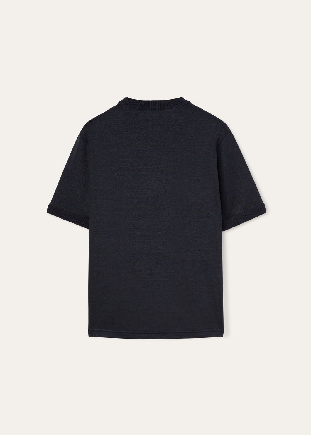 Loro Piana o1w1db10125 FAN8927 Siwo T-Shirt in Black Size US XL / EU 56 / 4 - 2 Thumbnail