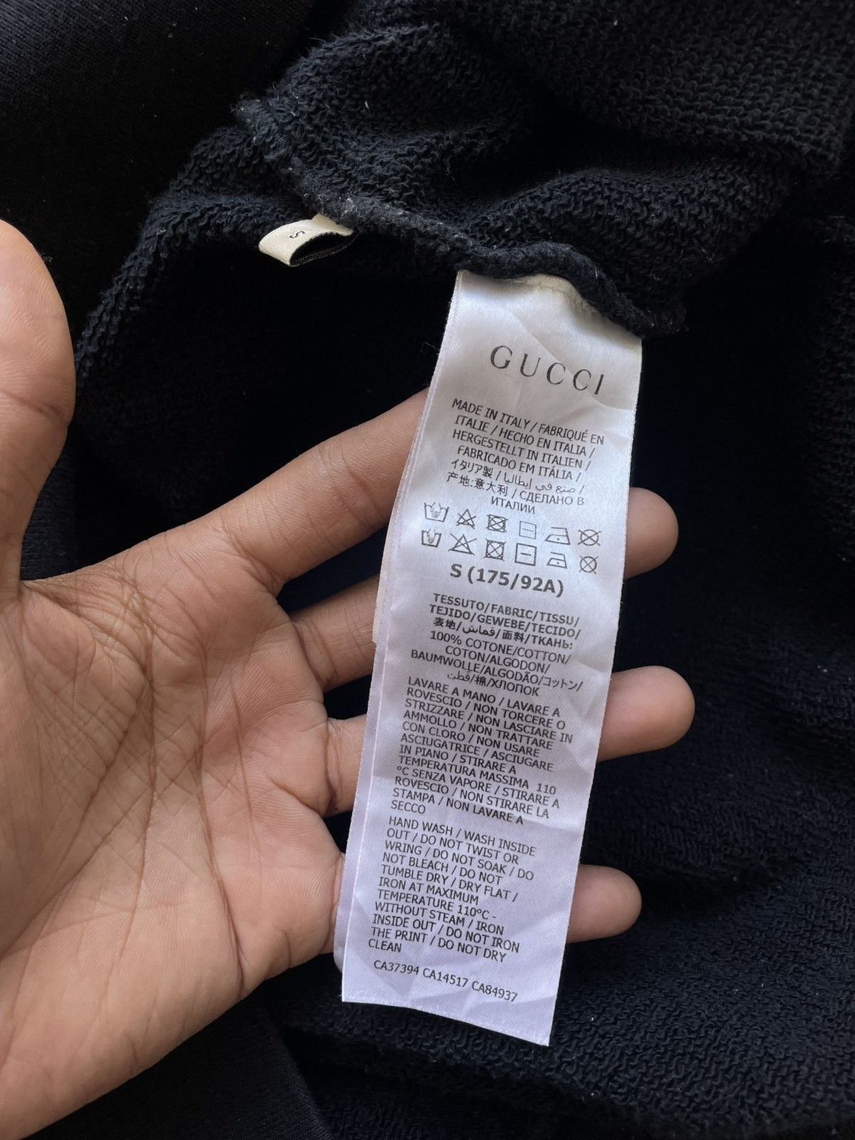 Gucci Gucci Prodige D'Amour Hoodie Size US L / EU 52-54 / 3 - 11 Thumbnail