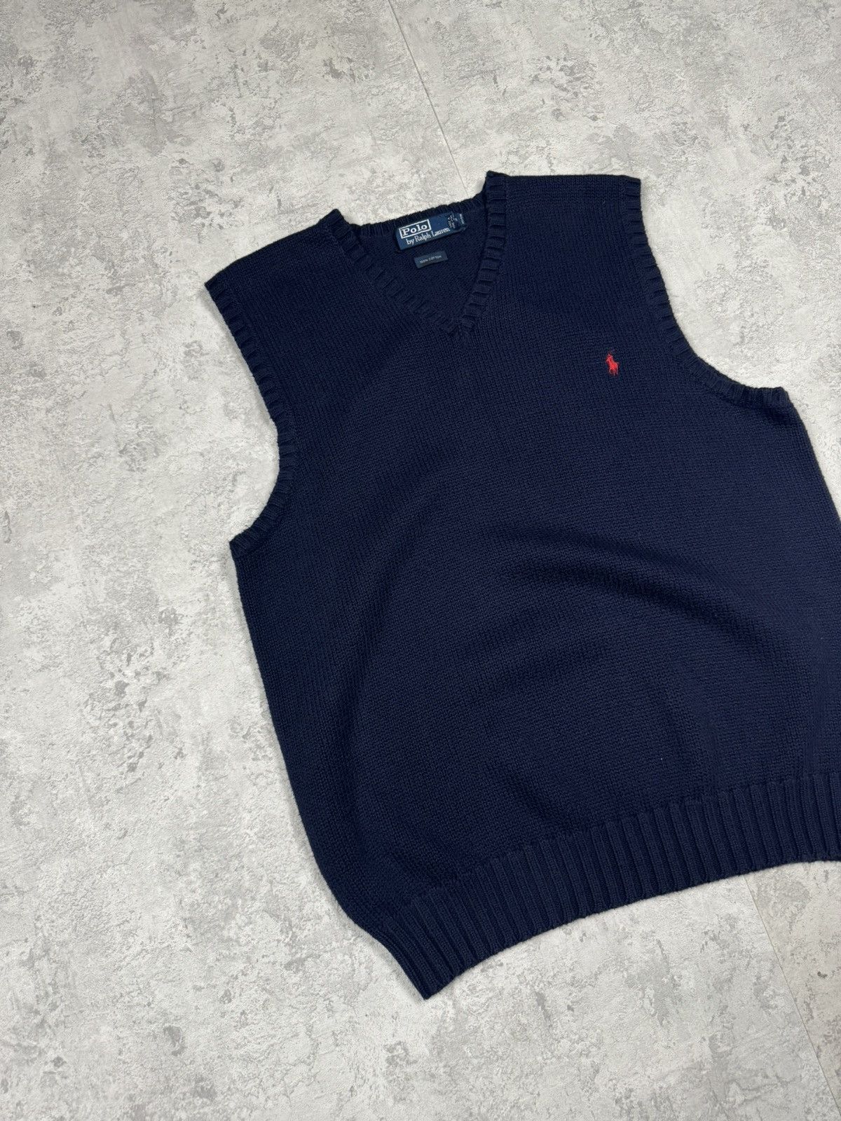 Polo Ralph Lauren Vintage Polo Ralph Lauren y2k Cottone Vest Size L Size US L / EU 52-54 / 3 - 2 Thumbnail
