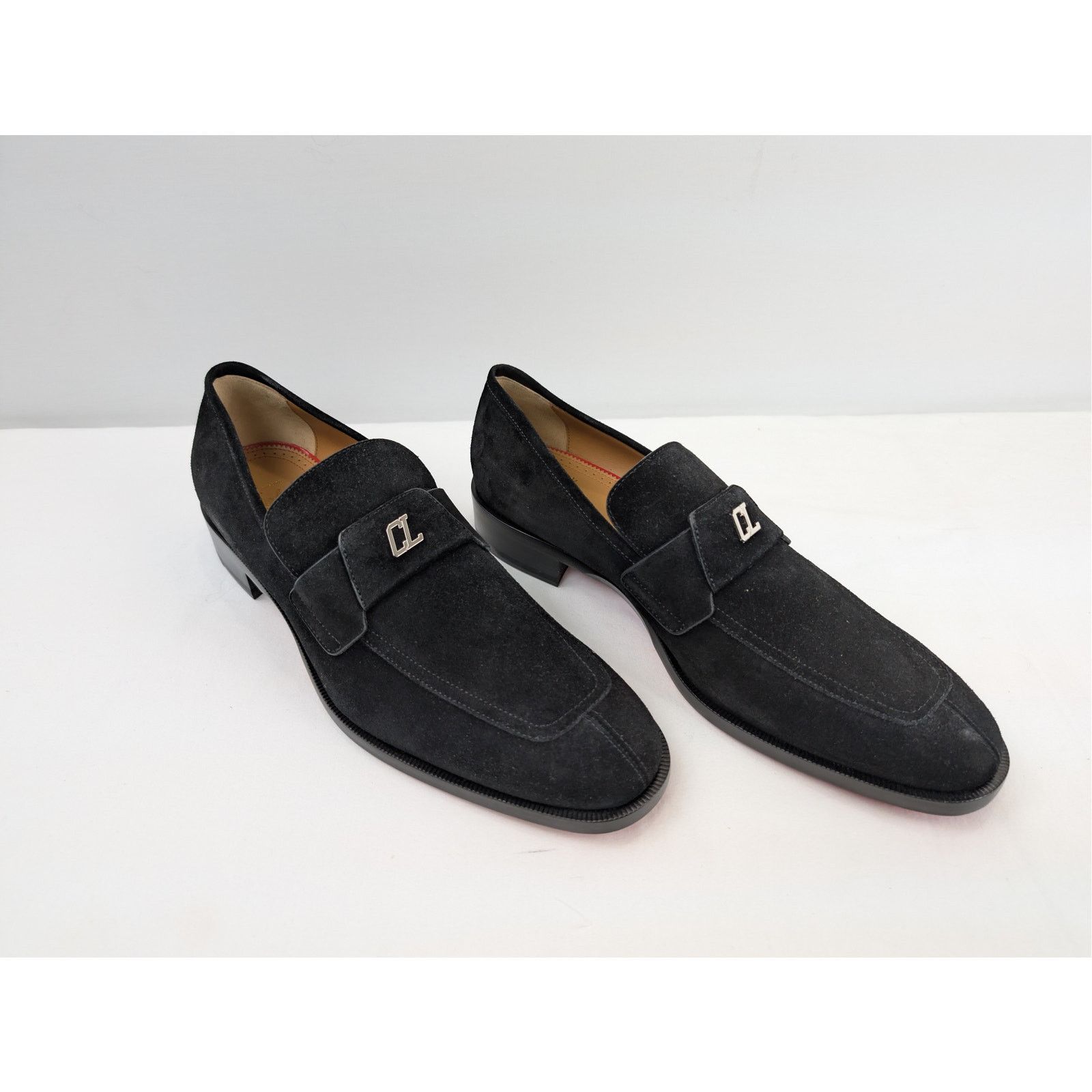 Christian Louboutin o1rshd1 Varsimoc Flat shoe Boots in Black 44.5 Size US 11.5 / EU 44-45 - 6 Thumbnail