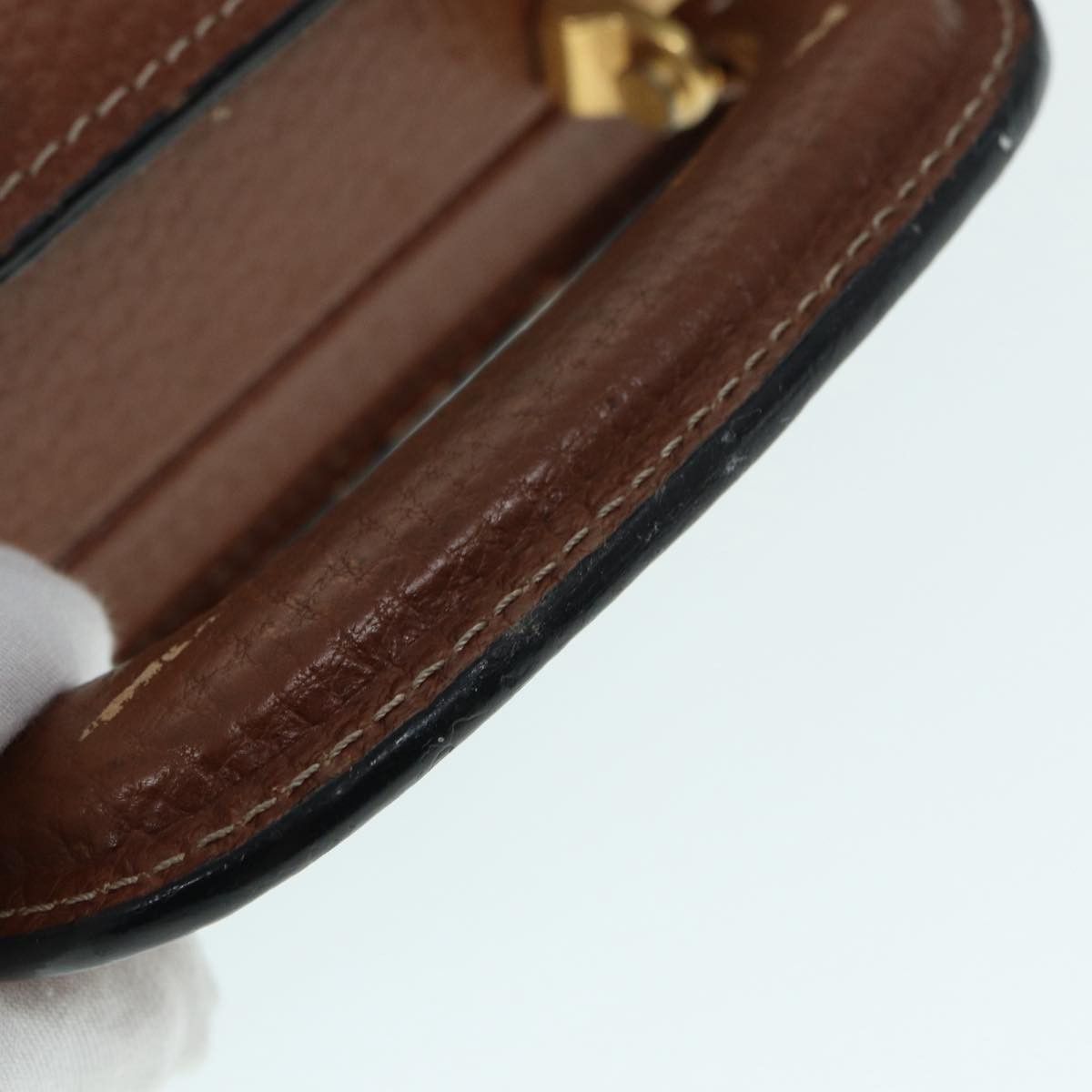 Loewe LOEWE Anagram Attache Case Trunk Leather Brown Gold Size ONE SIZE - 7 Thumbnail