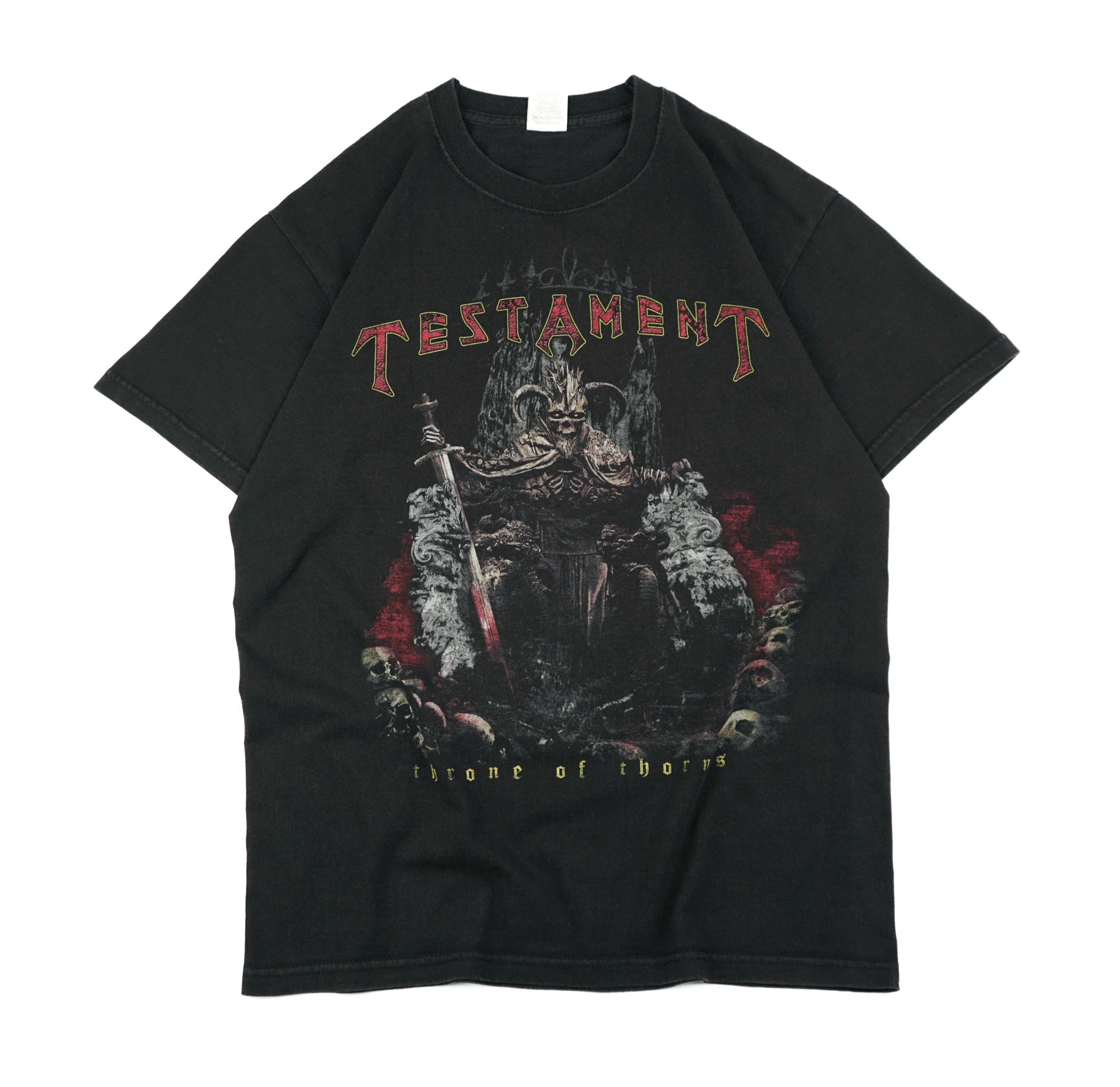 TESTAMENT 1989年ツアーTシャツ Testament 1989 Tour Shirt Vintage Size | Depop