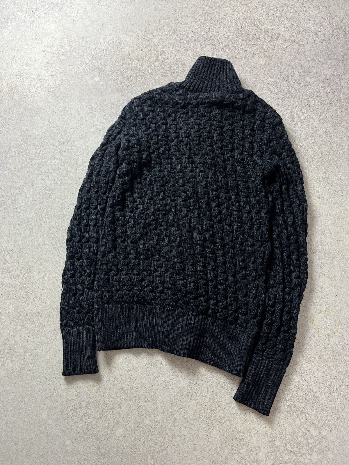S.N.S. Herning DDP SNS HERNING Blue VIRGIN WOOL Stark Cardigan Sweater Size US S / EU 44-46 / 1 - 4 Thumbnail
