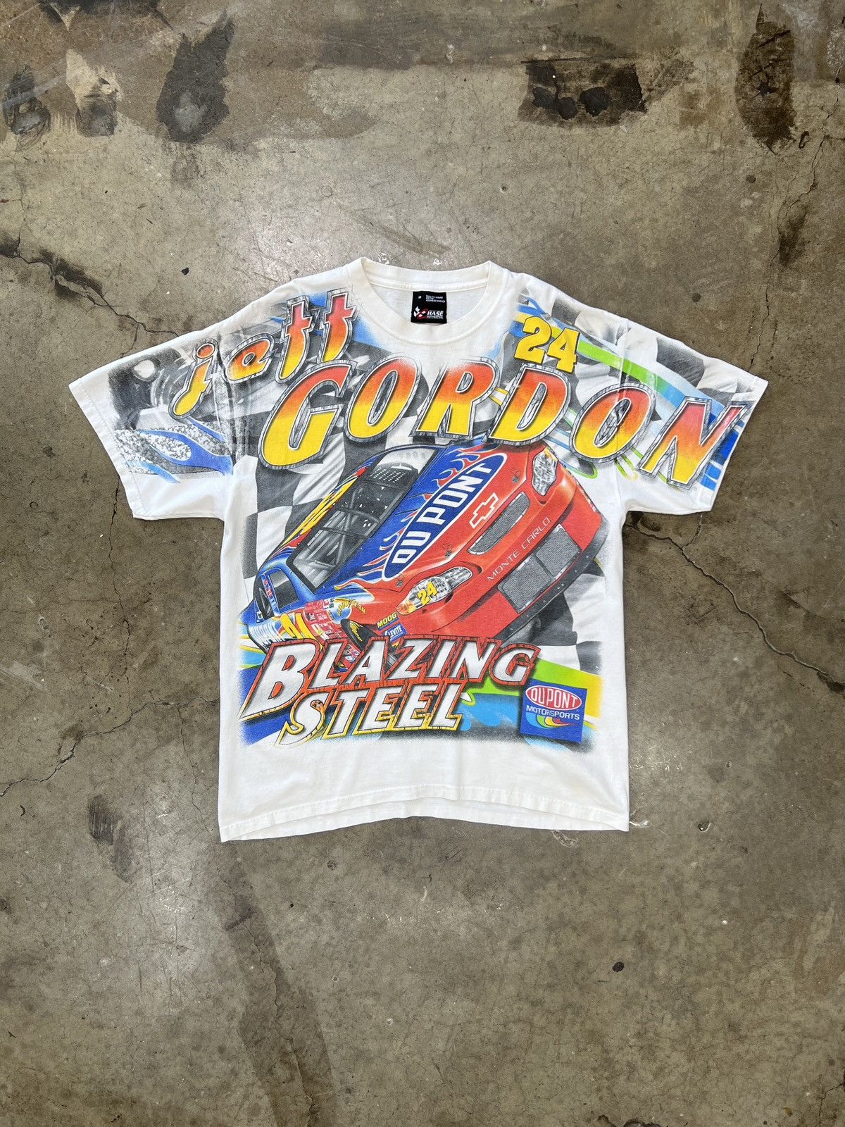 NASCAR Vintage AOP 2000s NASCAR Jeff Gordon Racing Tee Medium Size US M / EU 48-50 / 2 - 5 Thumbnail