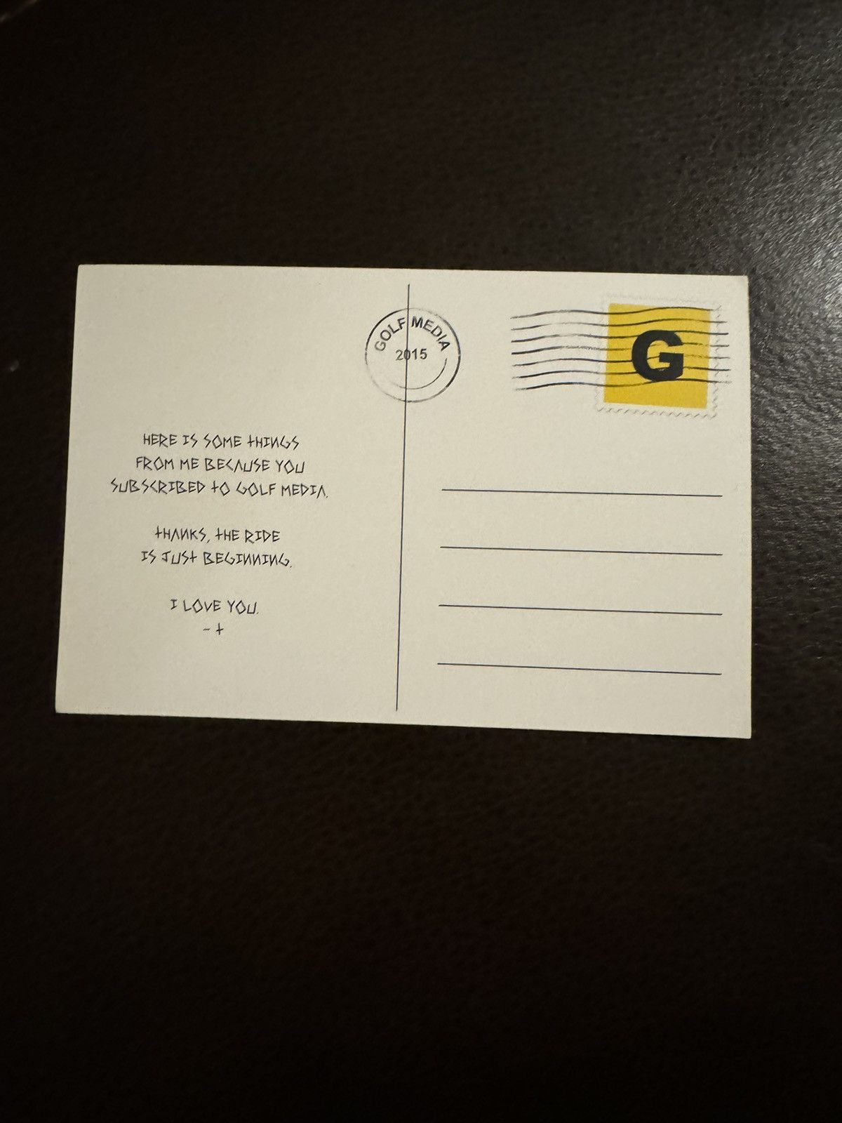 Okaga, CA Postcard