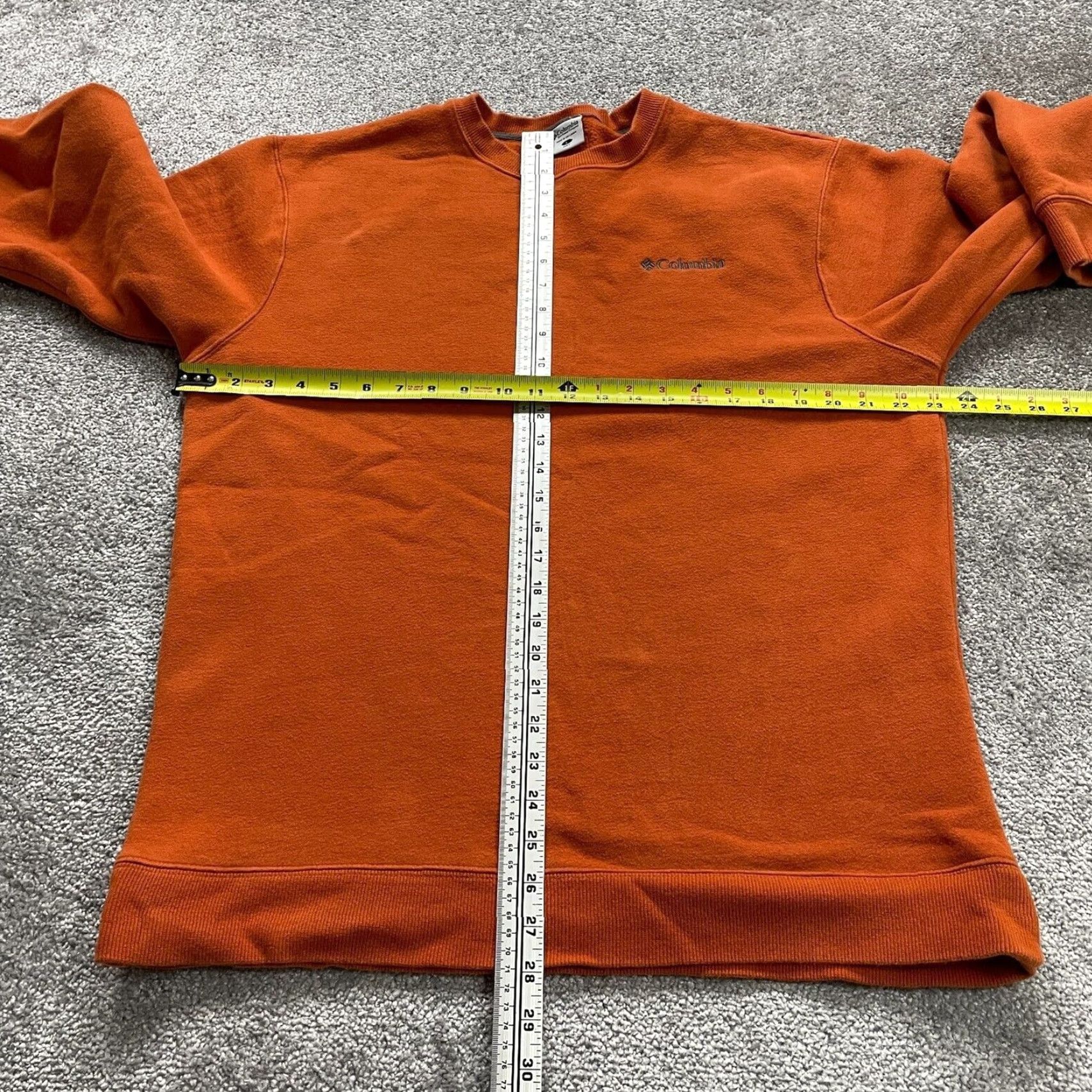 Vintage Columbia Pullover Sweatshirt Mens Large Orange Crew Neck Fleece Active Outdoor Casual Outdoorwear Pullover Sweatshirt Mens L Orange Columbia Size US L / EU 52-54 / 3 - 6 Thumbnail