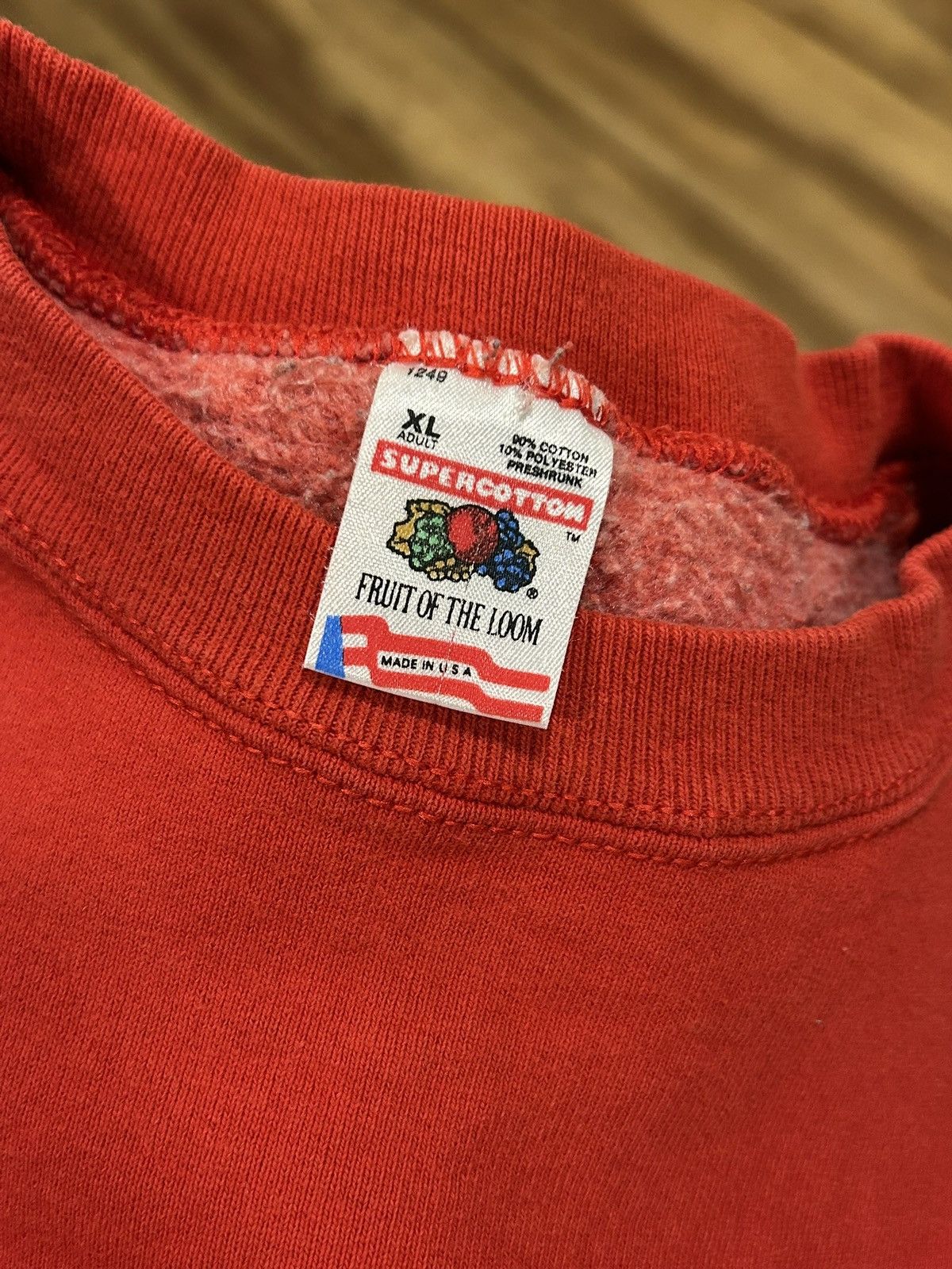 Fruit Of The Loom Vintage Wolf-Dog Crewneck Size US XL / EU 56 / 4 - 3 Thumbnail