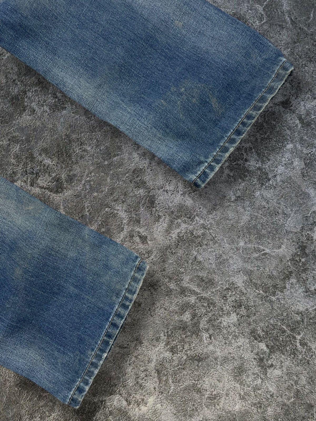 Japanese Brand Vintage Designer Samuel & Kevin Distressed Rockstar Denim Size US 31 - 10 Thumbnail