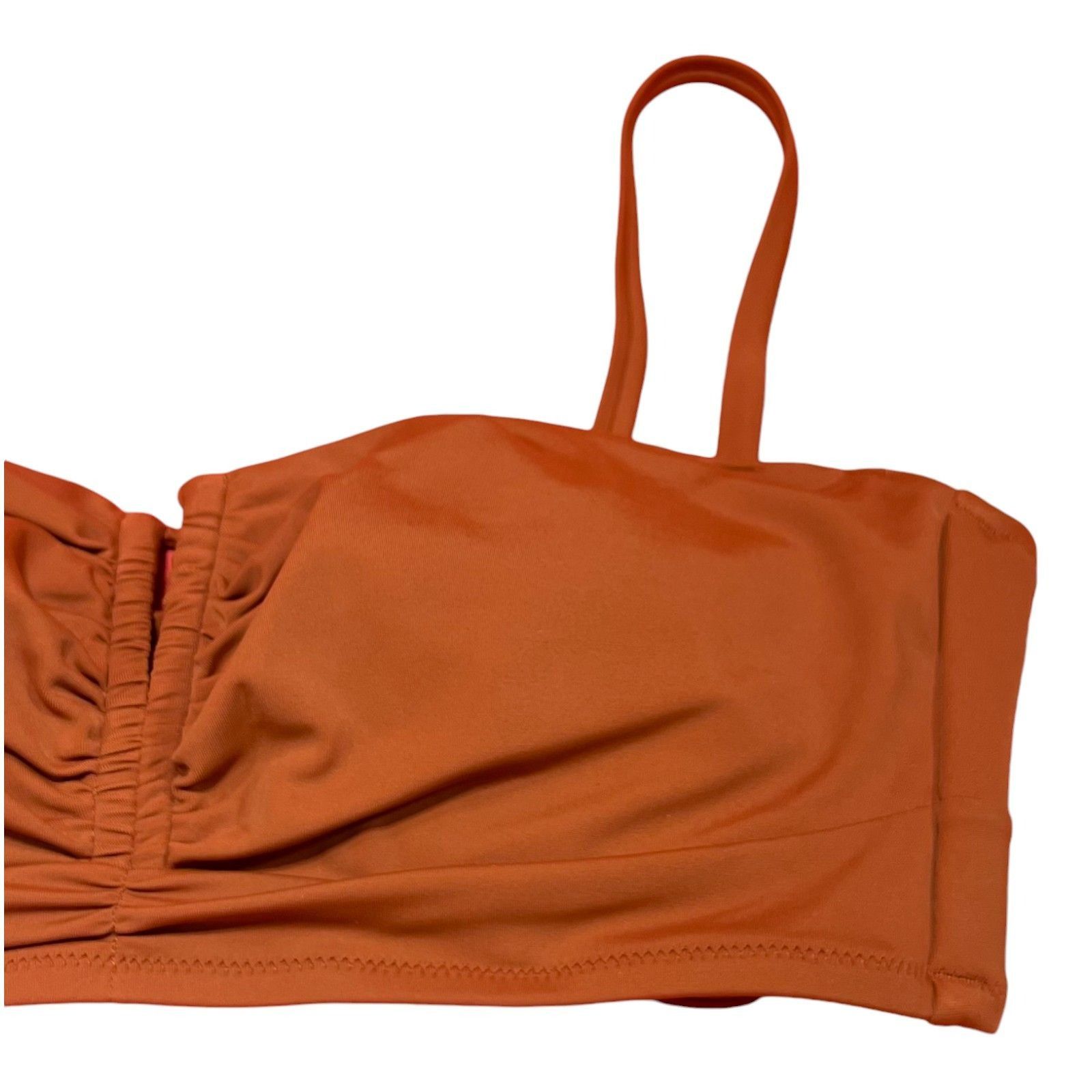 Other Shade & Shore - Women's Longline Cinch Front Keyhole Bikini Size ONE SIZE - 12 Thumbnail