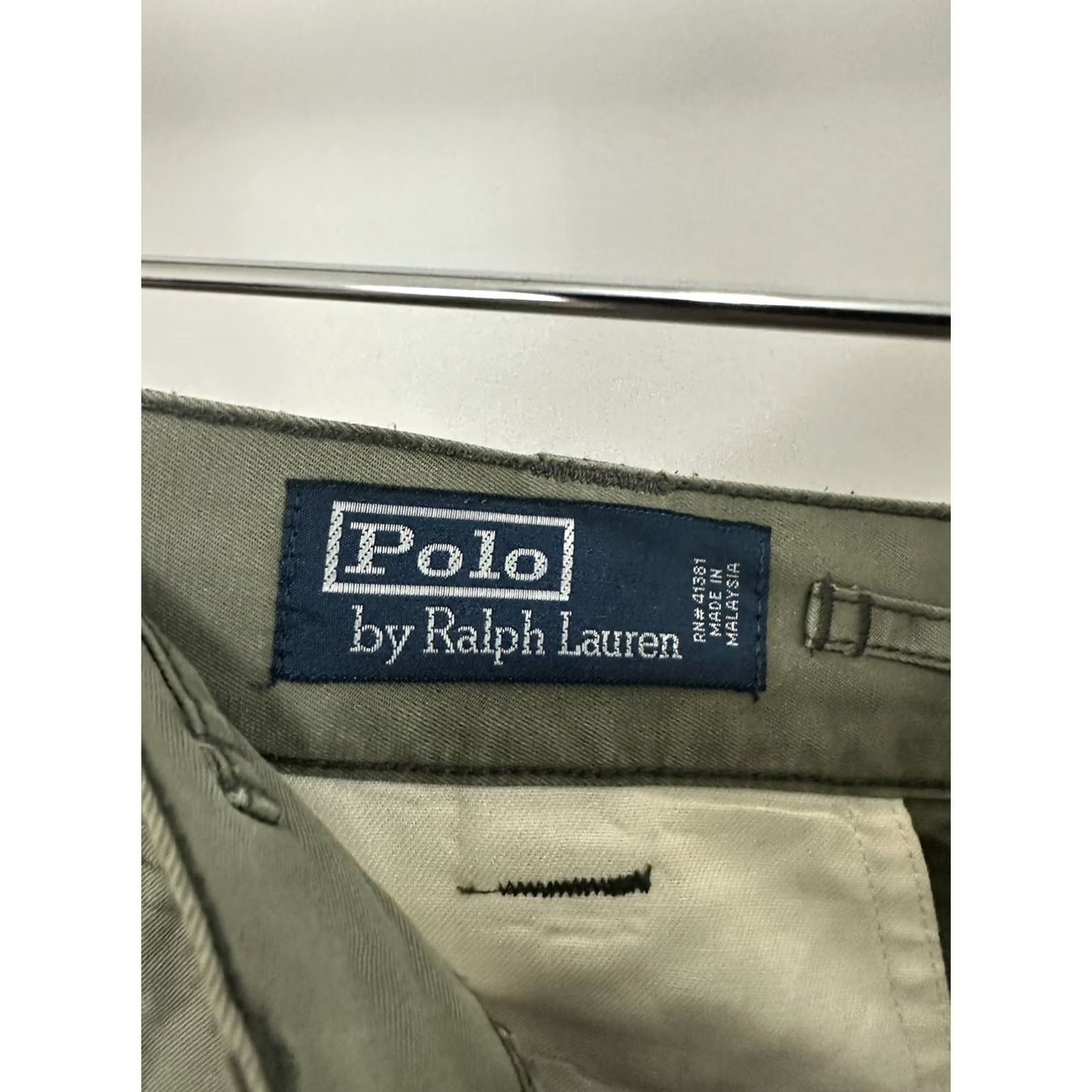 Polo Ralph Lauren VINTAGE Polo Ralph Lauren Military Field Cargo Pants 34x30 Cotton Big Pockets Green Mens Size US S / EU 44-46 / 1 - 3 Thumbnail