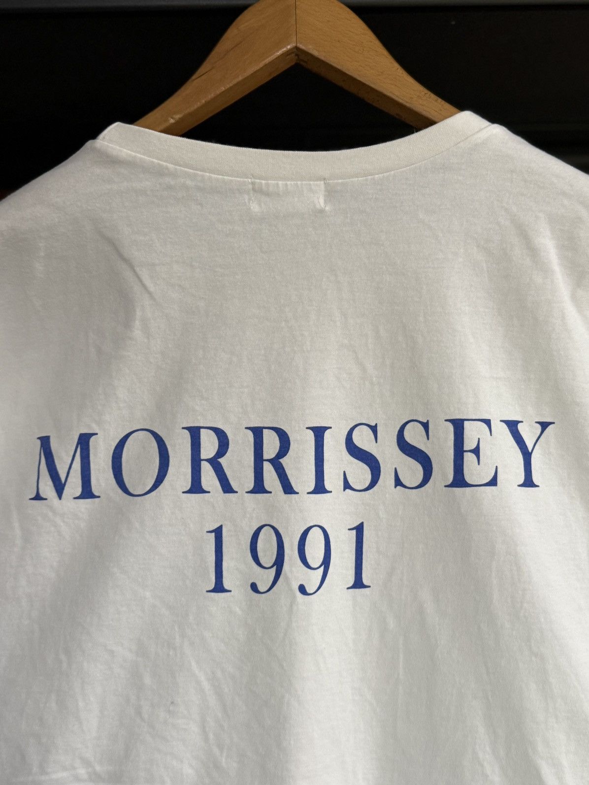 Band Tees 1991 Morrissey The Smith Band Tee Size US L / EU 52-54 / 3 - 9 Thumbnail