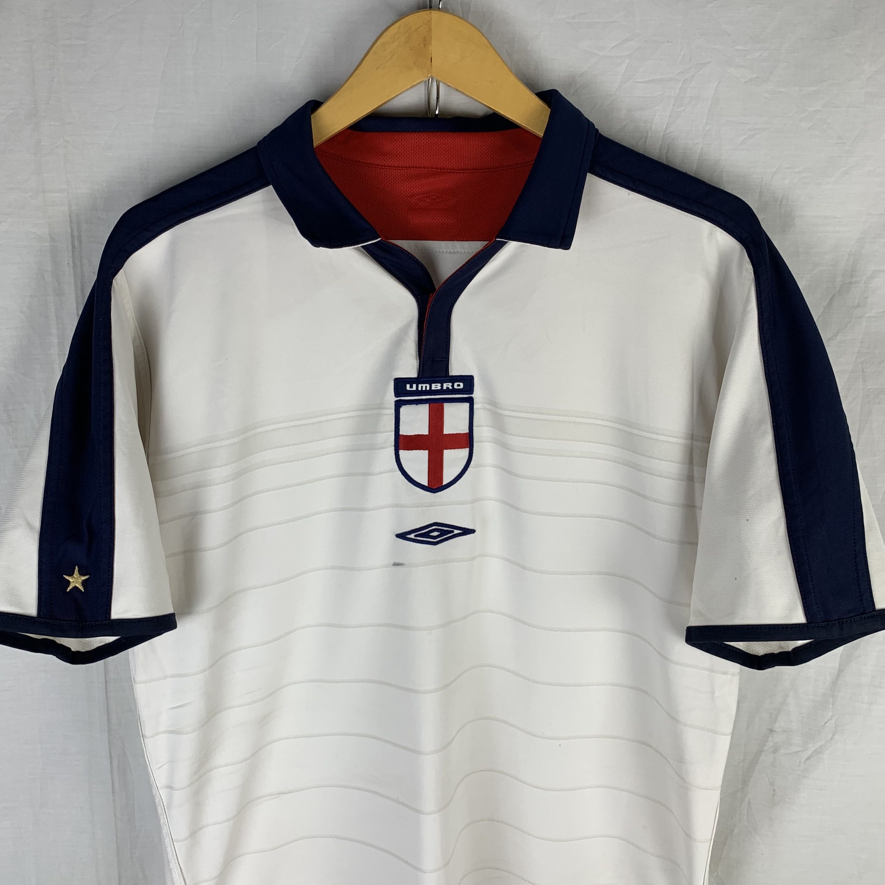 Umbro 2003/05 Umbro England Reversible Jersey Size US M / EU 48-50 / 2 - 6 Thumbnail