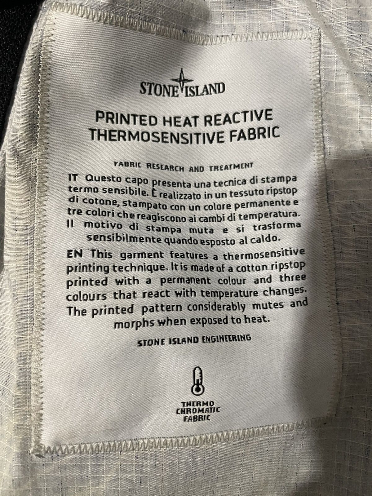 Stone Island Stone island thermo sensitive jacket Size US M / EU 48-50 / 2 - 13 Thumbnail