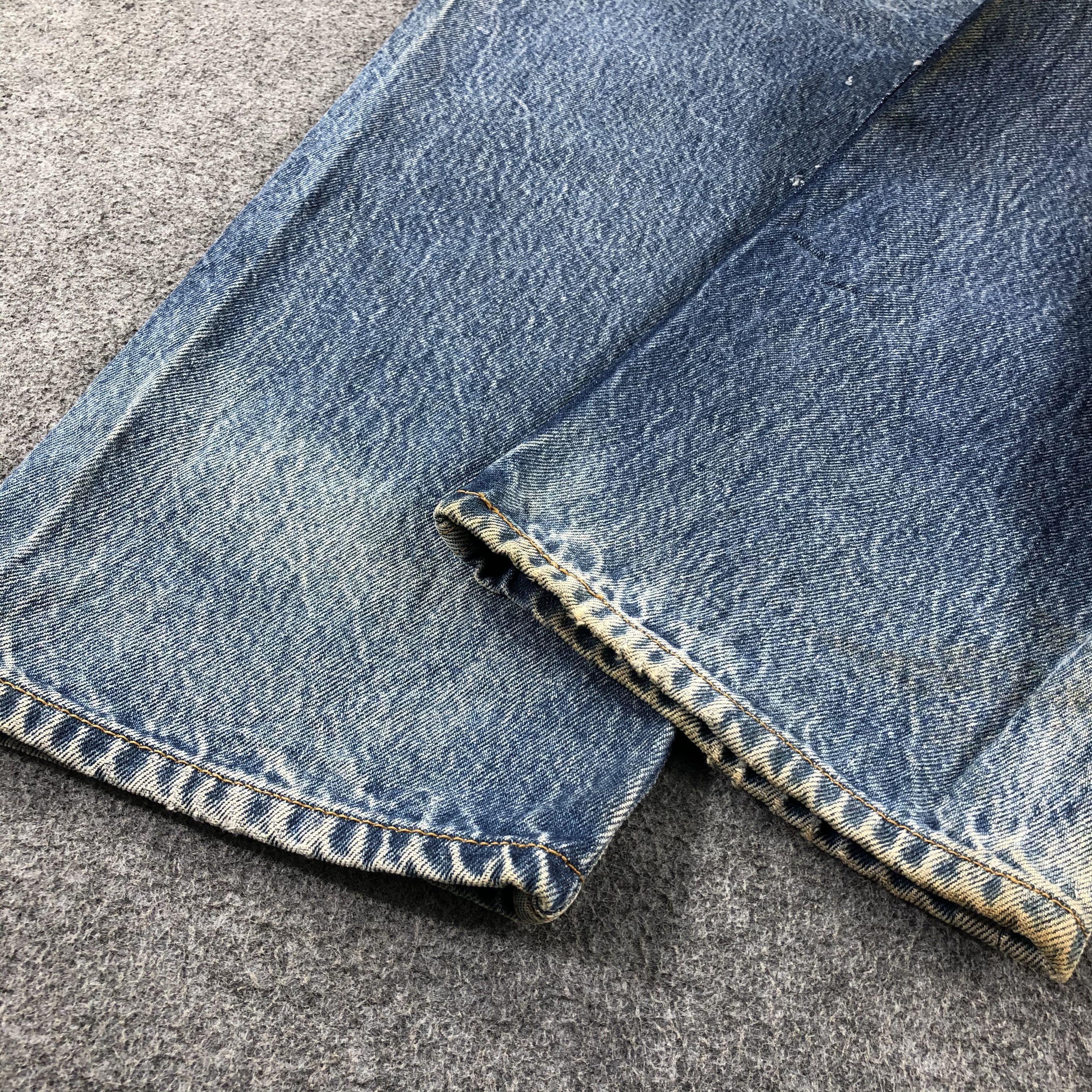 Levi's Vintage Blue Wash Levis 501 Jeans-J2510 Size US 34 / EU 50 - 6 Thumbnail