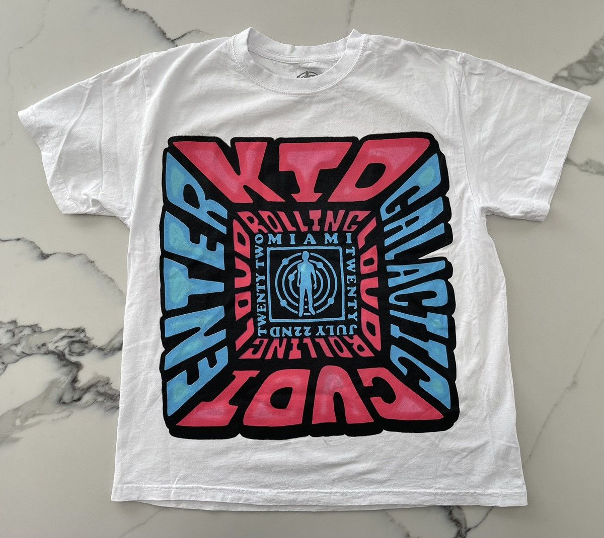 Kid Cudi Kid Cudi Entergalactic Rolling Loud Miami Tour Shirt Sz XL Size US XL / EU 56 / 4 - 1 Thumbnail