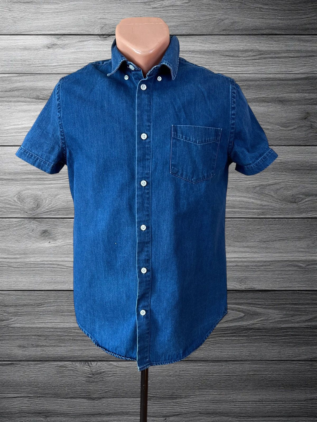 Samsoe Samsoe Samsoe Samsoe Vento Denim shirt size S Size US S / EU 44-46 / 1 - 1 Thumbnail