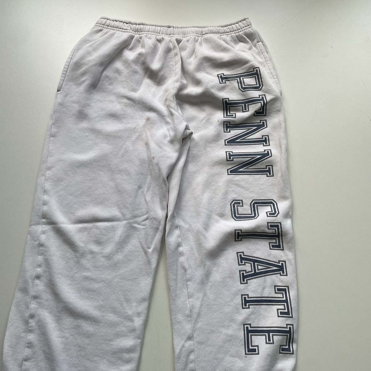 NCAA Vintage 90s Penn State University NCAA Graphic Sweatpants Size US 34 / EU 50 - 2 Thumbnail