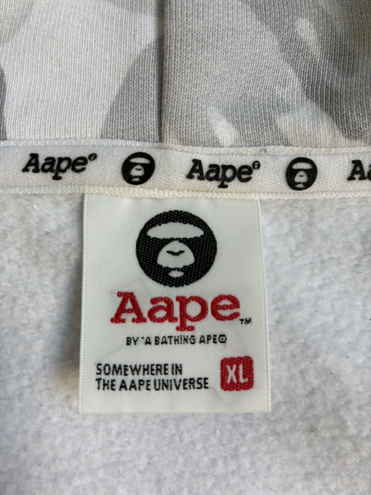 Aape Aape By Bathing Ape Zip-Up Hoodie Size US XL / EU 56 / 4 - 7 Thumbnail