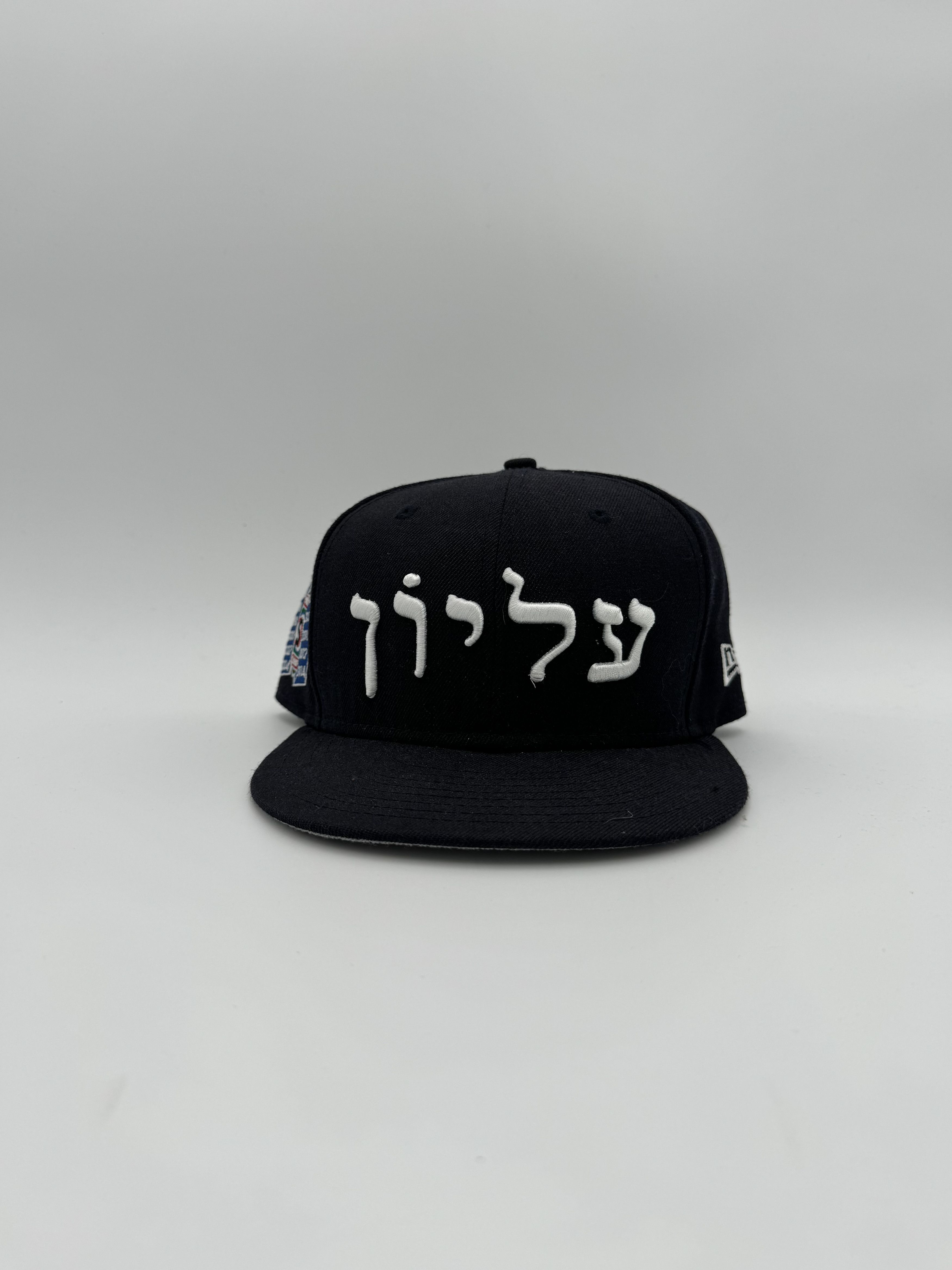 image of Supreme Hebrew Fitted in Navy, Men's