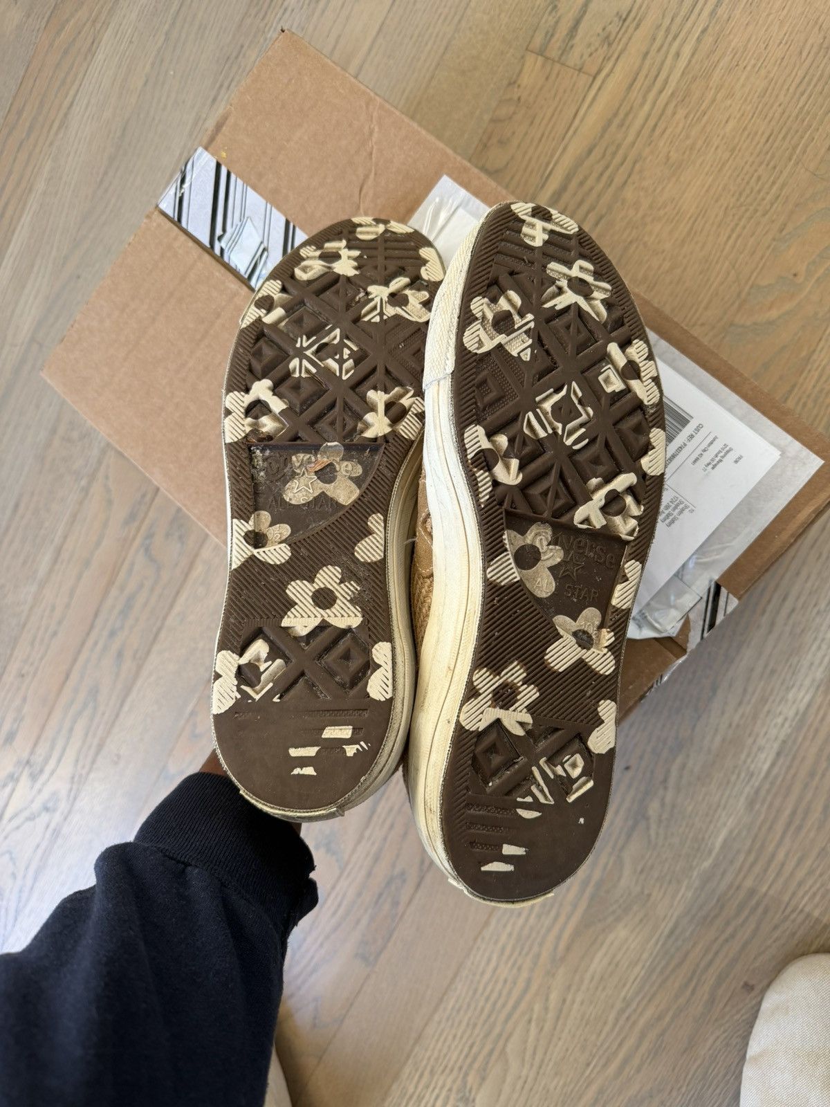 Converse × Golf le Fleur Converse Golf Le Fleur One Star Burlap Size US 10.5 / EU 43-44 - 4 Thumbnail