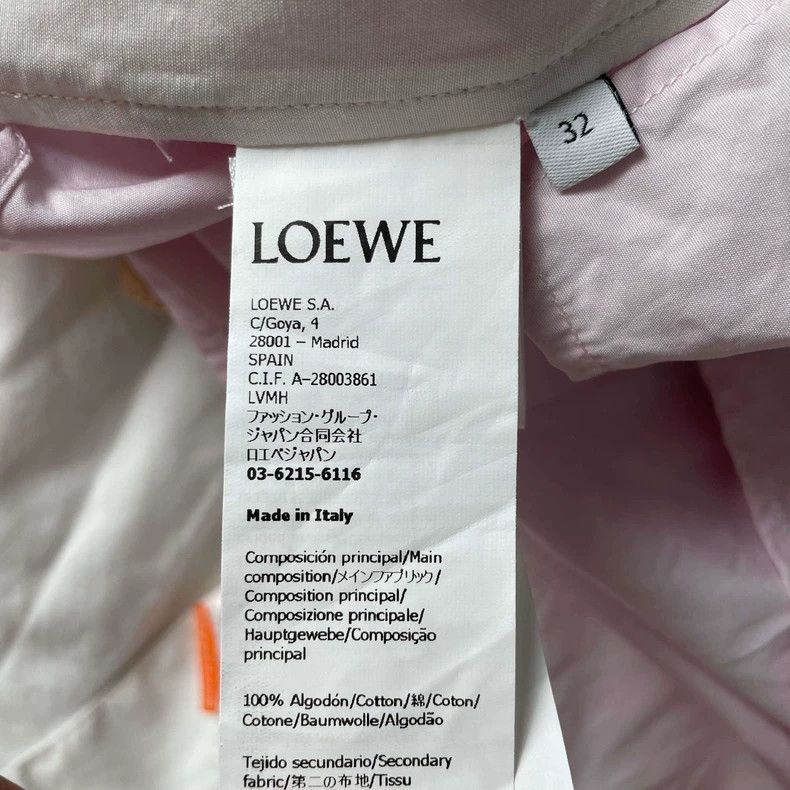 Loewe LOEWE Cotton shirt Size 4XL / US 24-26 - 4 Thumbnail