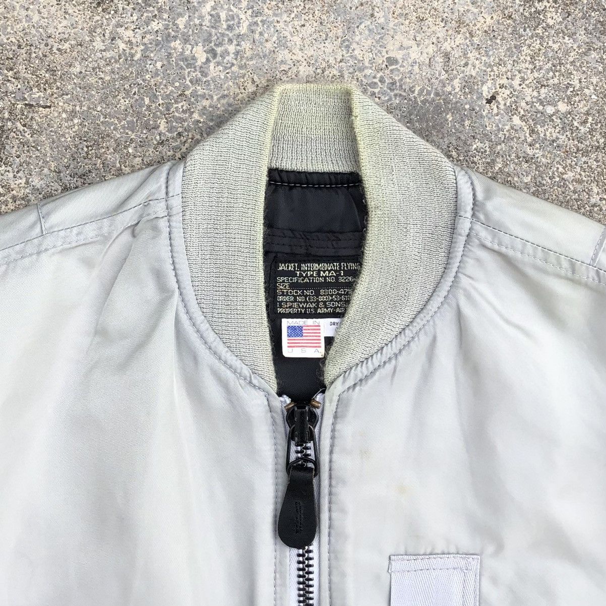 I. Spiewak And Sons Vintage l.Spiewak & Sons Intermediate Ma-1 Bomber Jacket 🇺🇸 Size US M / EU 48-50 / 2 - 15 Thumbnail