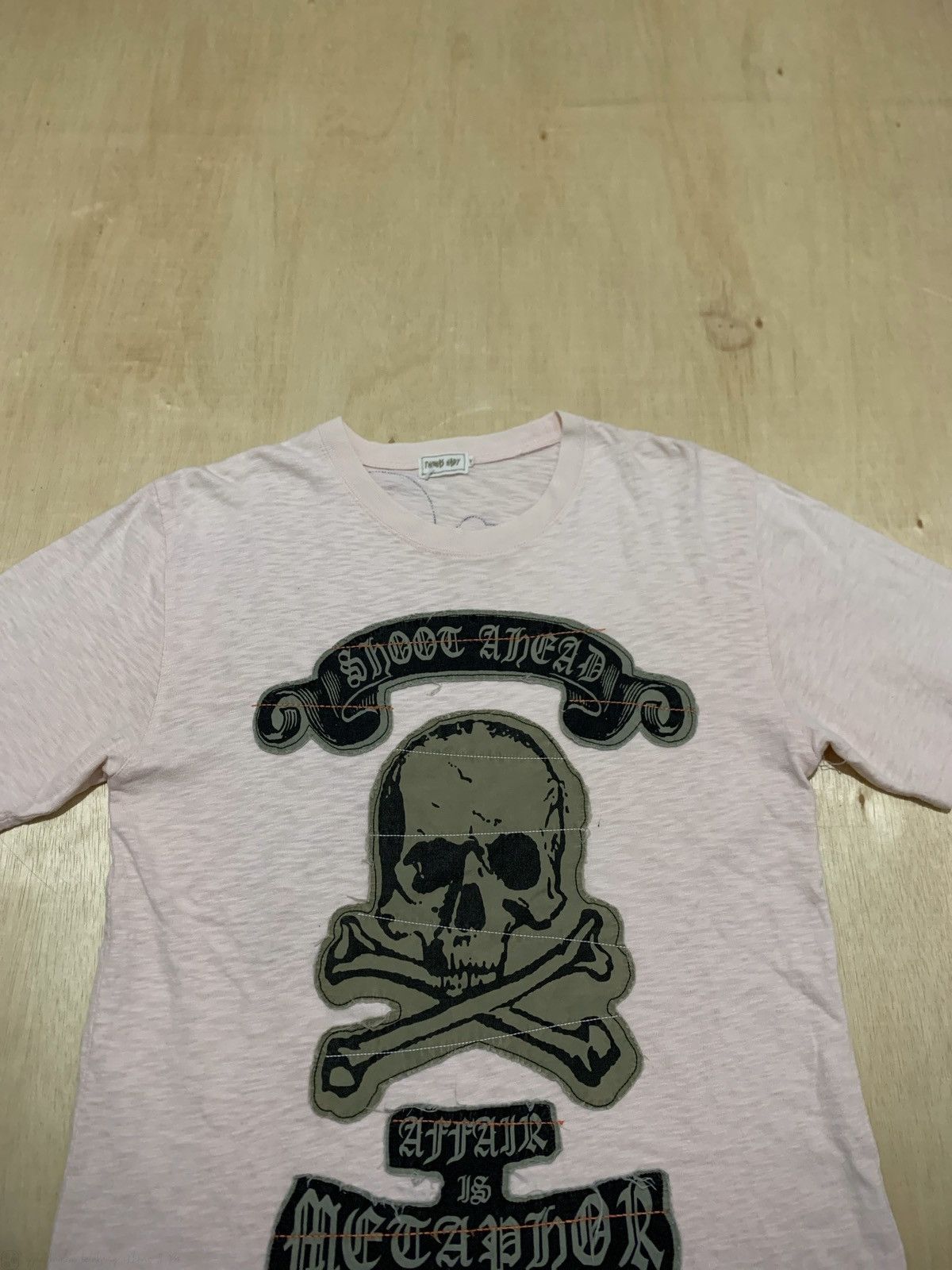 Hysteric Glamour × If Six Was Nine × Japanese Brand Y2k Thomas Hady Shooc Ahead Skull Tshirt Punk Style Size US M / EU 48-50 / 2 - 2 Thumbnail