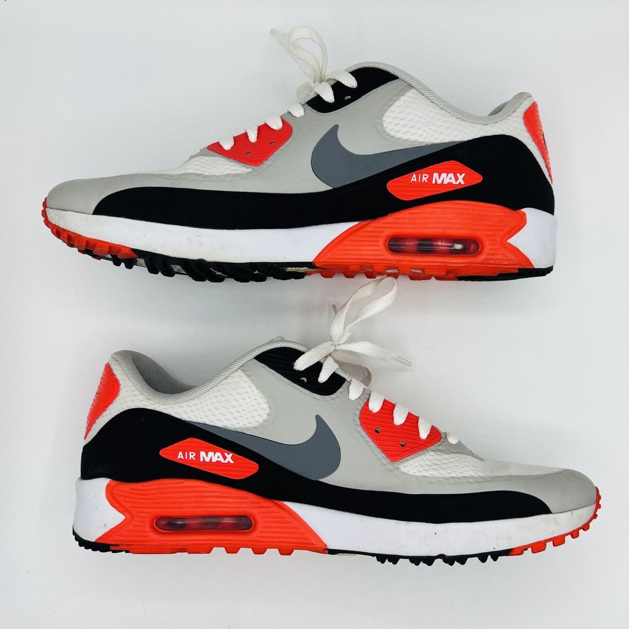 Nike NIKE Air Max 90 Sneakers - Infared Golf Running Shoes Size US 12 / EU 45 - 3 Thumbnail