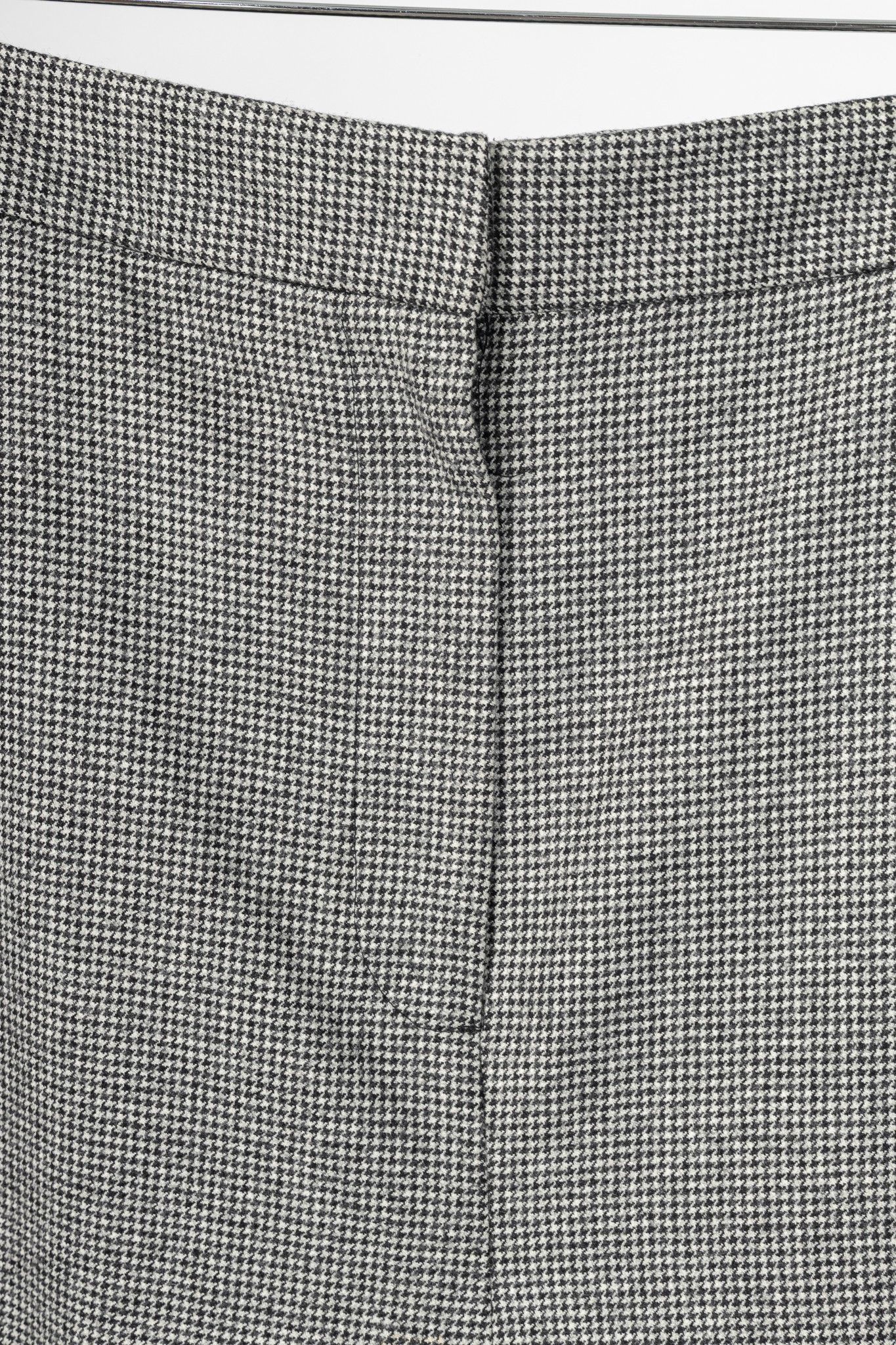 Tibi Tibi Black & Ivory Baby Houndstooth Slouch Skirt Size 27" / US 4 / IT 40 - 8 Thumbnail