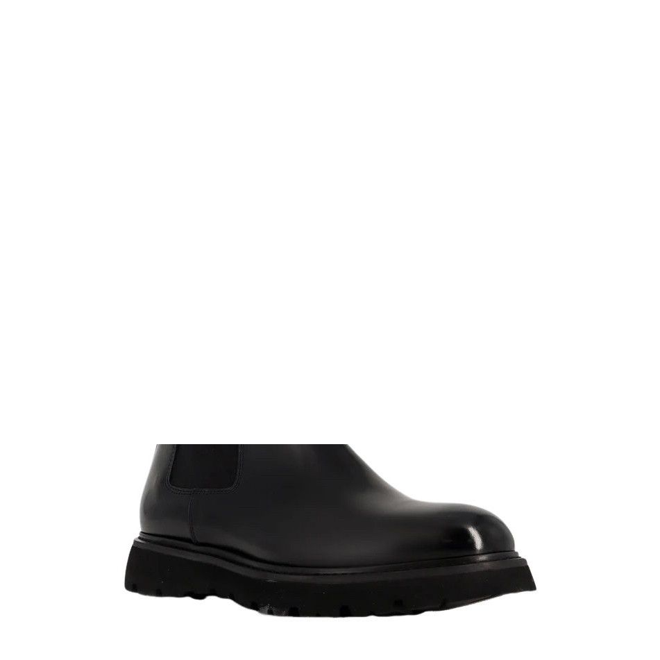 Other DOUCAL'S Black Leather Boots New & Authentic (Men's size:US Size US 7.5 / EU 40-41 - 2 Thumbnail
