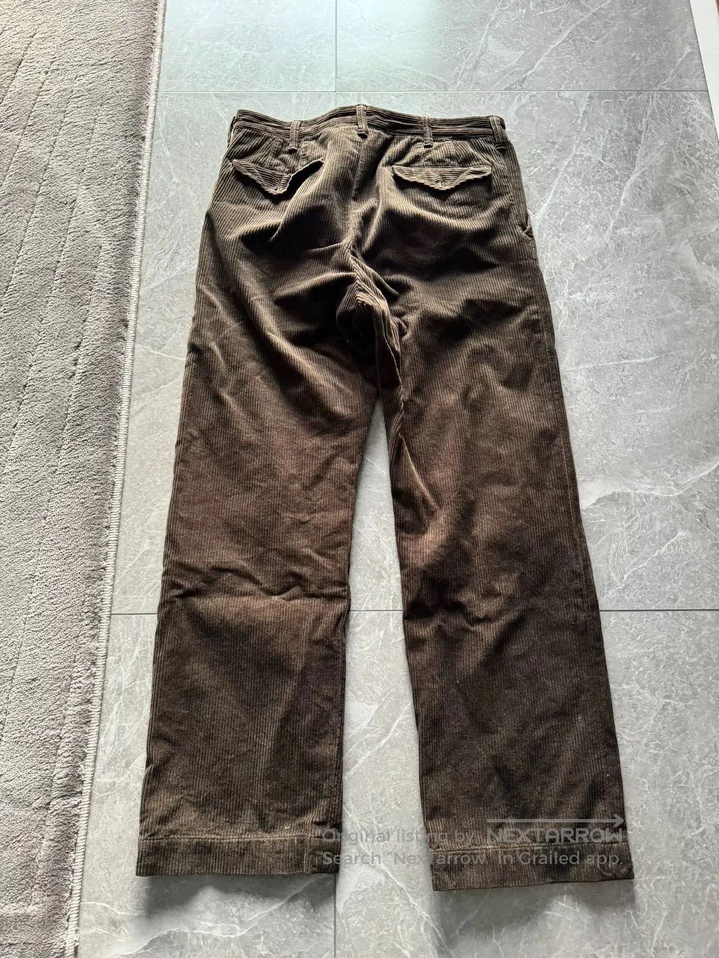 RRL Ralph Lauren RRL Corduroy Straight Leg Pants. Size US 31 - 5 Thumbnail