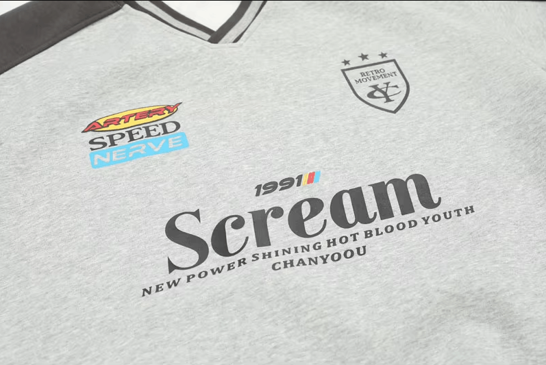 Japanese Brand × Vintage "Scream-L" Long Sleeve Streetwear Size US L / EU 52-54 / 3 - 3 Thumbnail