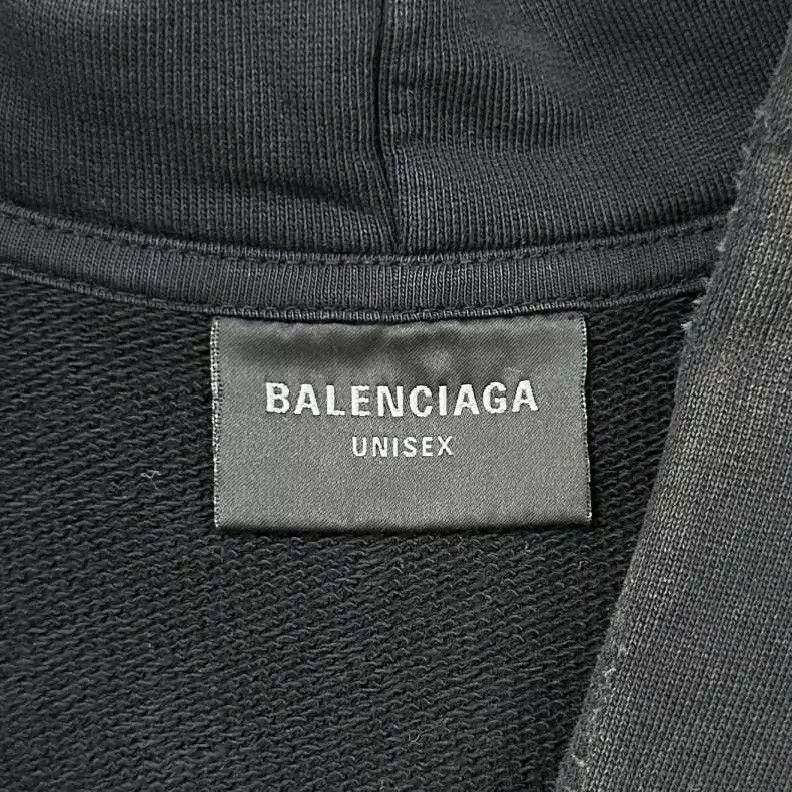 Balenciaga Balenciaga Mud Dyed Distressed Zip Hoodie XS Women Size XS / US 0-2 / IT 36-38 - 5 Thumbnail