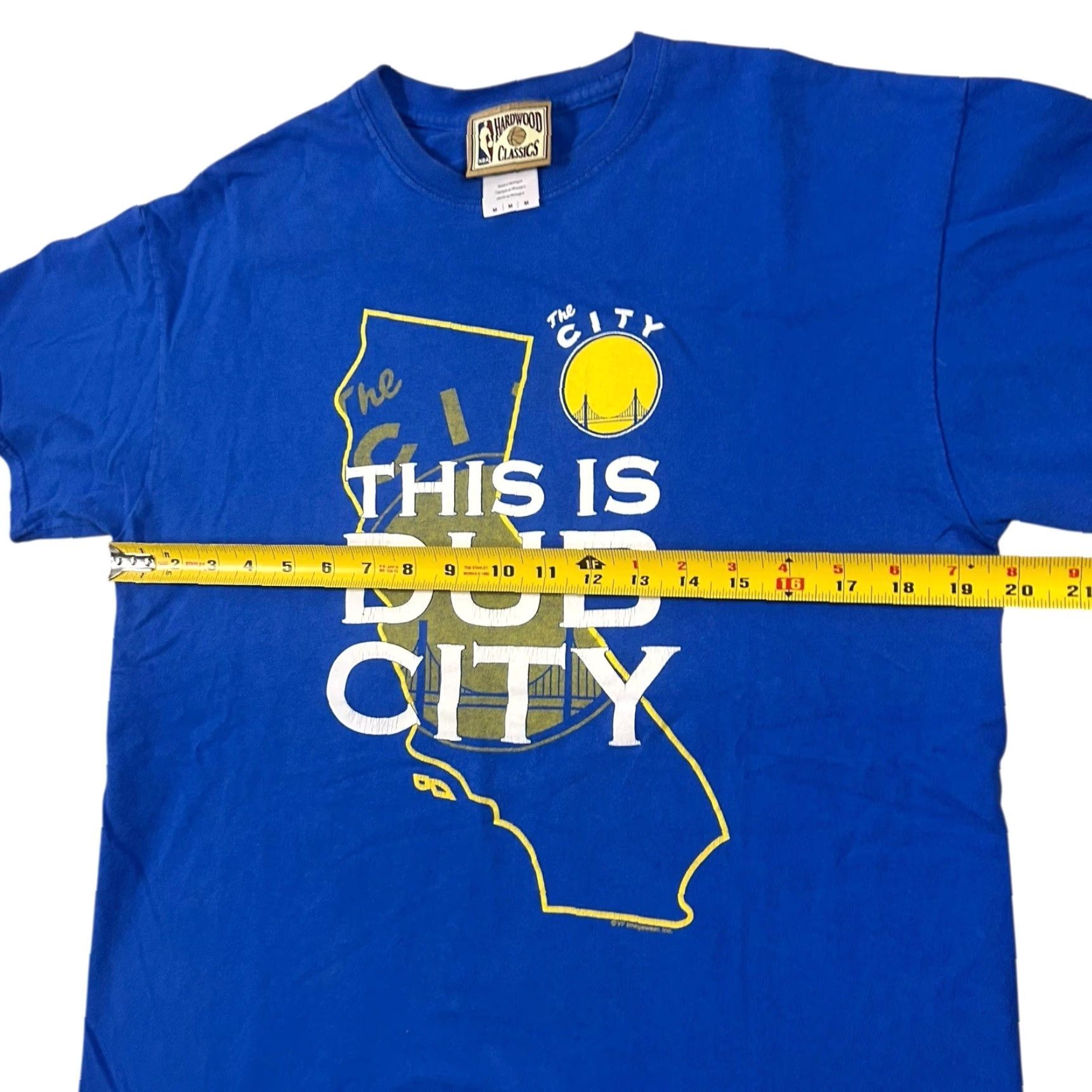 NBA NBA Hardwood Classics Golden State Warriors “DUB CITY” T-Shirt Men’s M Size US M / EU 48-50 / 2 - 4 Thumbnail