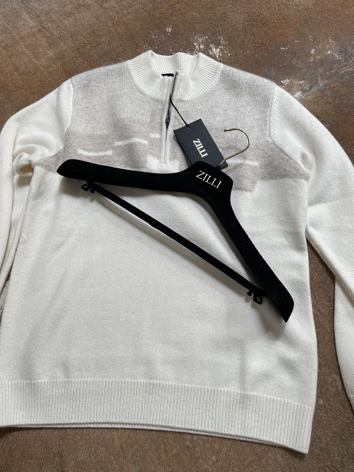 Zilli Zilli Quarter Zip Sweater In Cashmere — New Season Size US M / EU 48-50 / 2 - 12 Thumbnail