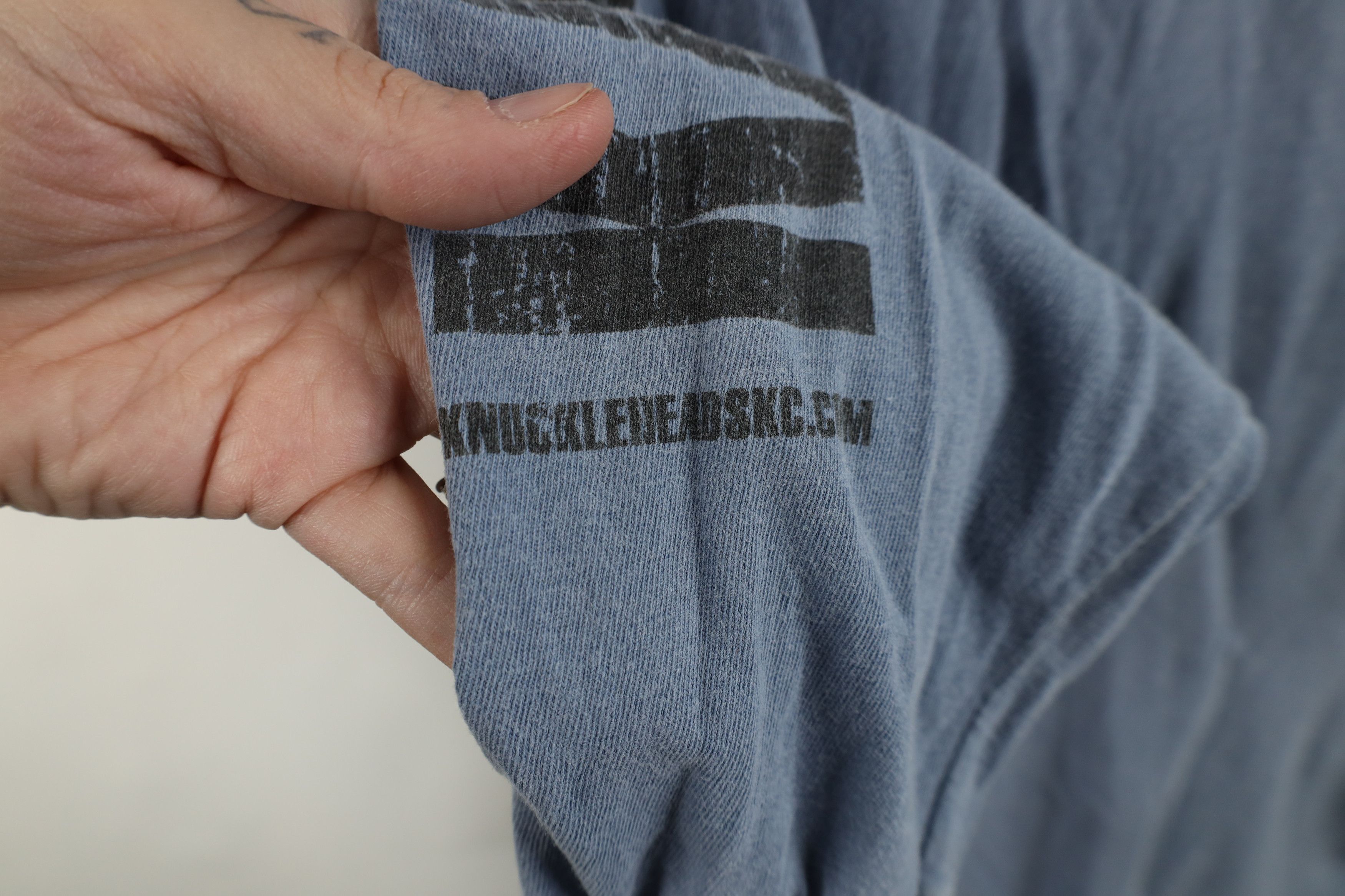 Vintage Vintage Knuckleheads Motorcycle Up Girl Long Sleeve Shirt Size US XL / EU 56 / 4 - 7 Thumbnail