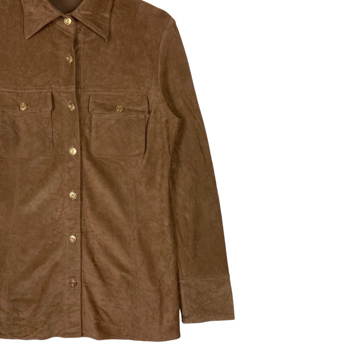 Andreluciano Vintage Andre Luciano Flat Button Up Shirt Size US S / EU 44-46 / 1 - 4 Thumbnail