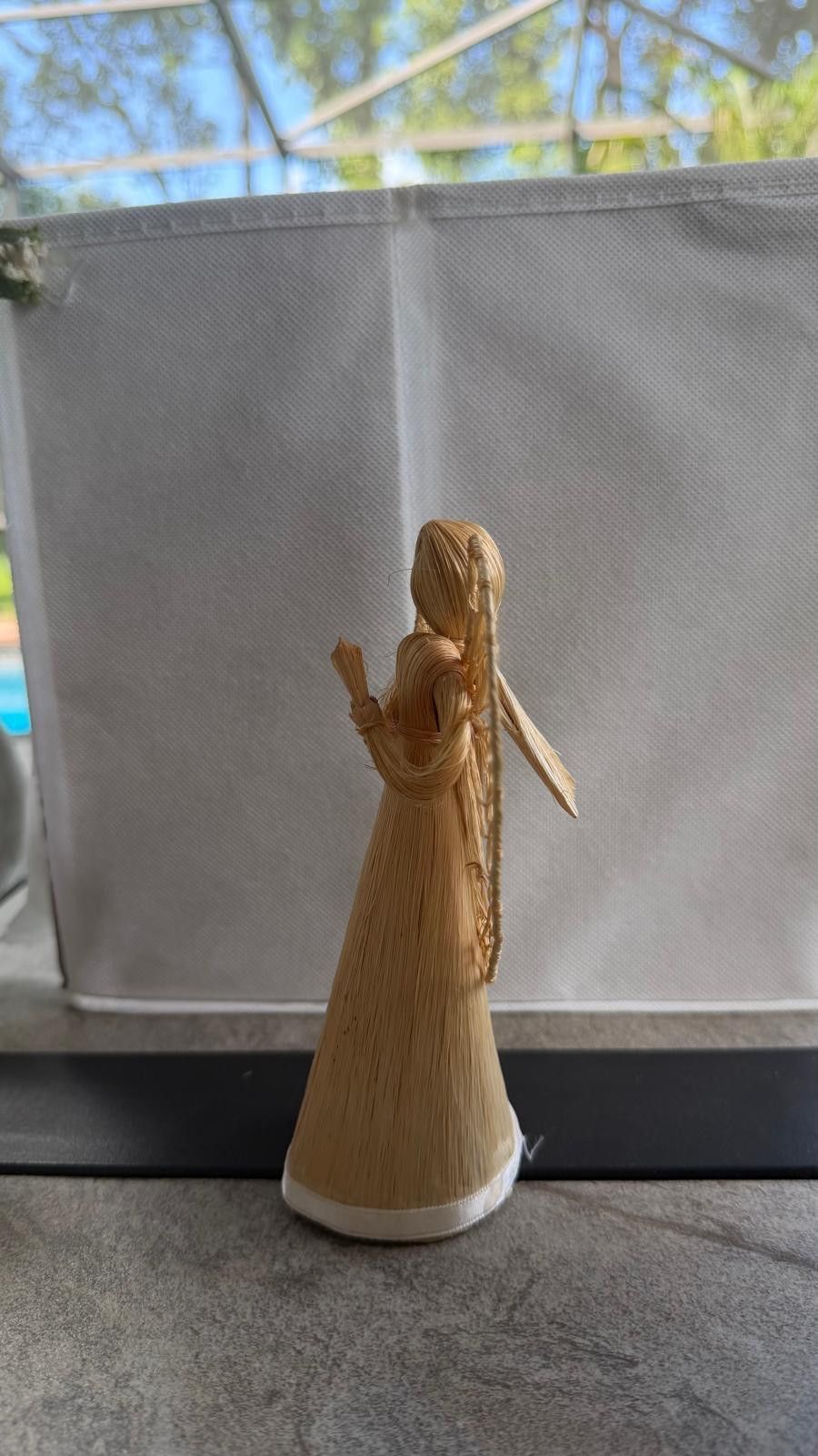 Other Vintage Corn Husk Straw Praying Angel Topper Philippines Size ONE SIZE - 3 Thumbnail