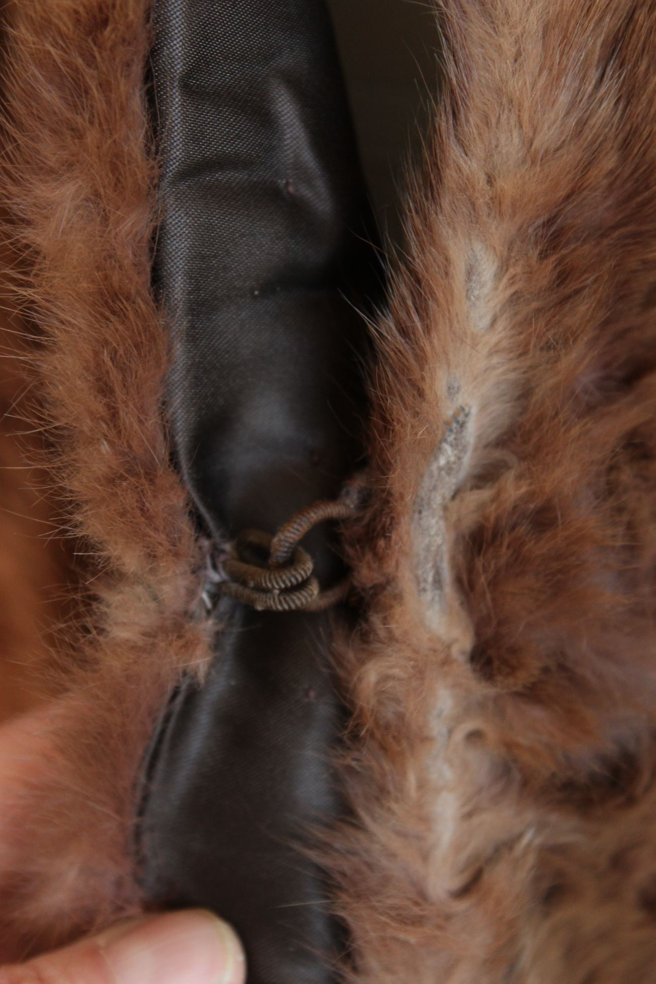 Vintage Vintage 1950s Fur Wrap, Formal Evening Shawl Size ONE SIZE - 4 Thumbnail
