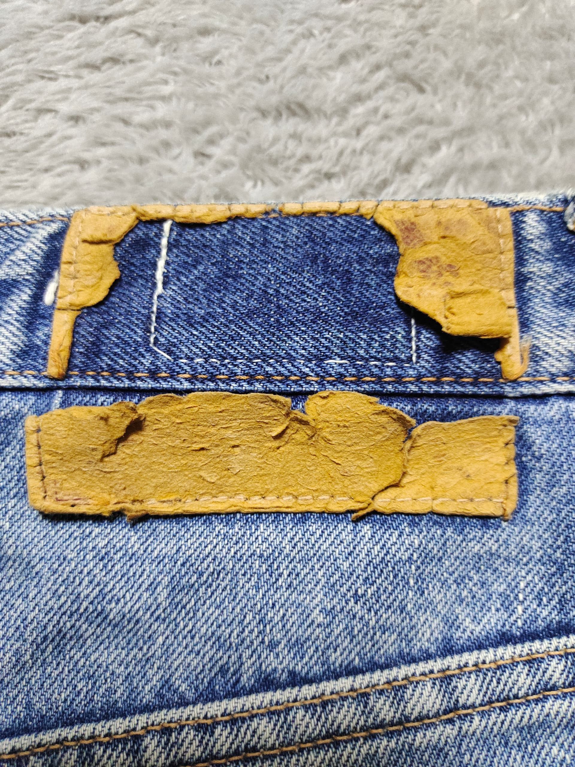 Vintage VINTAGE FADED BISON GENUINE WESTERN JEANS Size 28" / US 6 / IT 42 - 6 Thumbnail