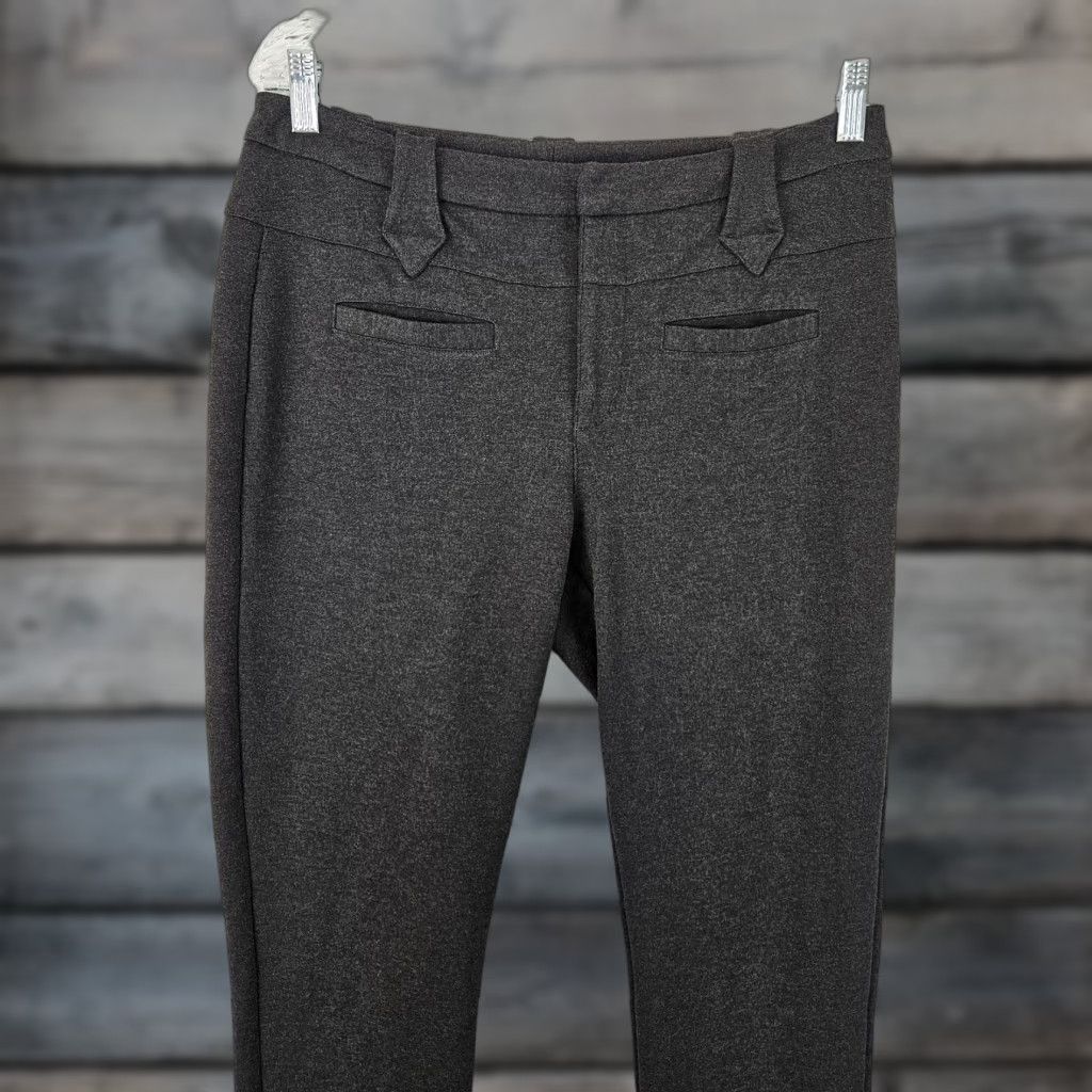 Vintage Cabi Womens Barrister Trouser Sz 8 Gray Ponte Knit Mid Rise Size 30" / US 8 / IT 44 - 1 Thumbnail