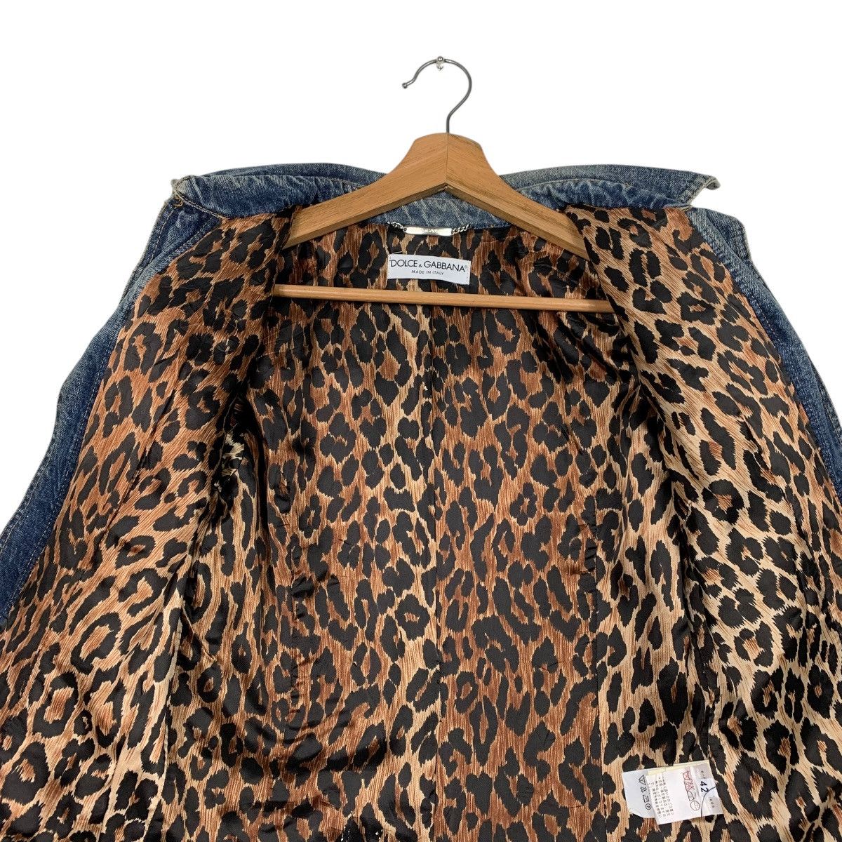 Dolce & Gabbana Dolce & Gabbana Buttonless Denim Trucker Jacket Size M / US 6-8 / IT 42-44 - 14 Thumbnail