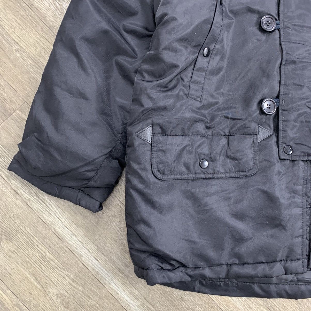 If Six Was Nine × Japanese Brand × Le Grande Bleu (L.G.B.) Neo Sixx 2000’s Military Fur Parka Jacket LGB Style Size US L / EU 52-54 / 3 - 3 Thumbnail