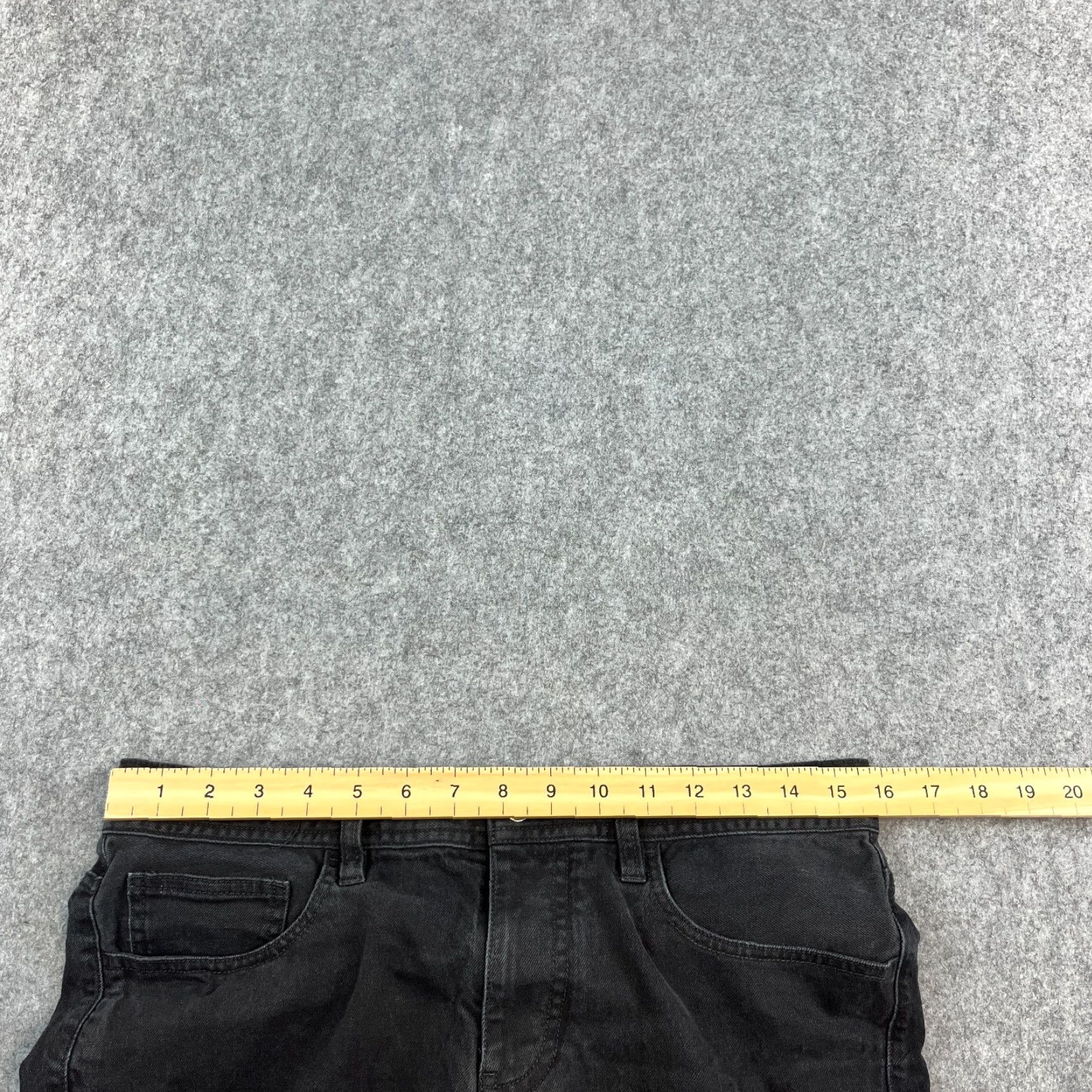Armani Exchange Armani Exchange Jeans Slim Tapered 32 Dark Wash Black Stretch J13 Mens Denim 5-Pocket Design Slim Fit Size US 32 / EU 48 - 6 Thumbnail