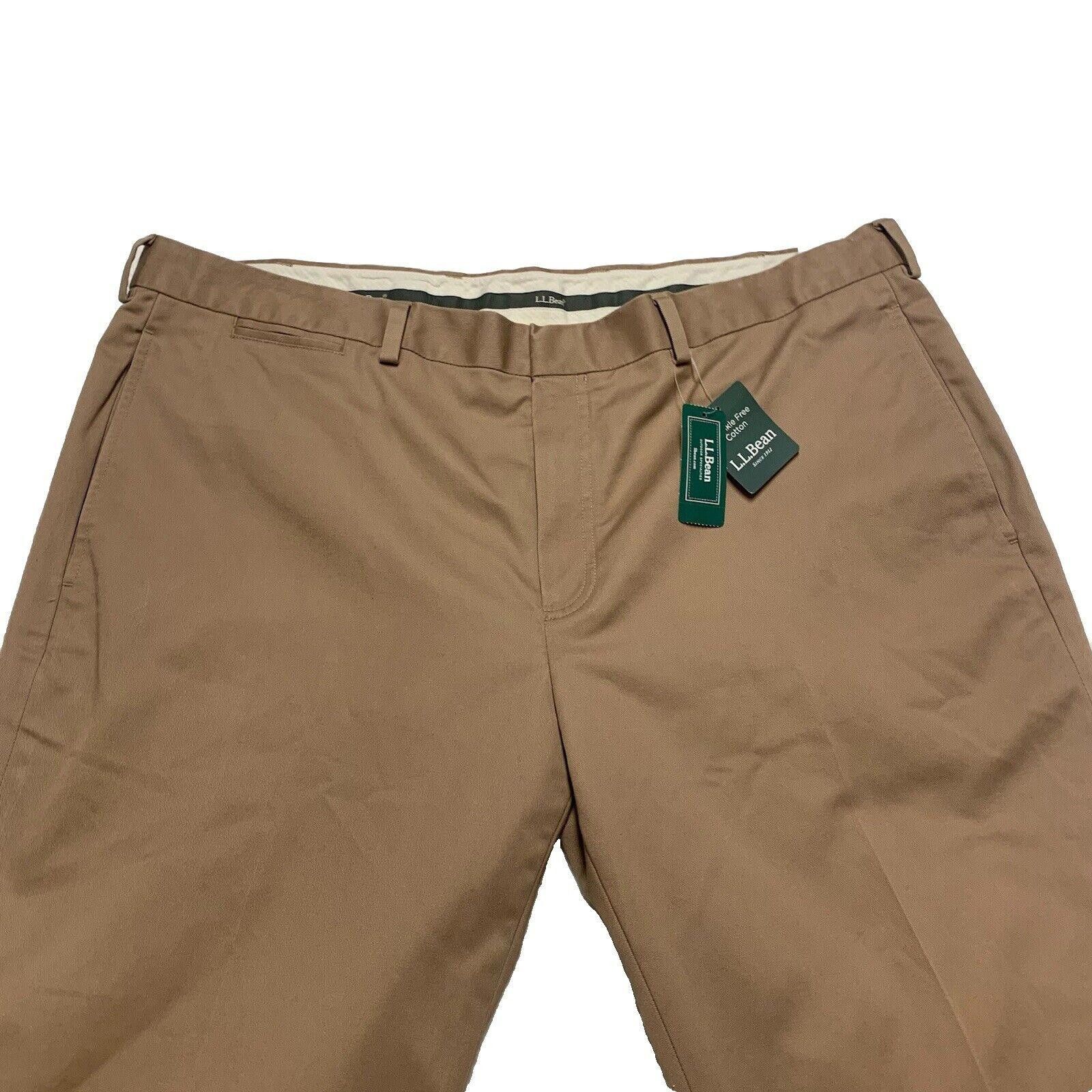 L.L. Bean L.L. Bean Dress Slacks Chino Men's Sz 42 Wide Dark Khaki Size US 42 / EU 58 - 10 Thumbnail