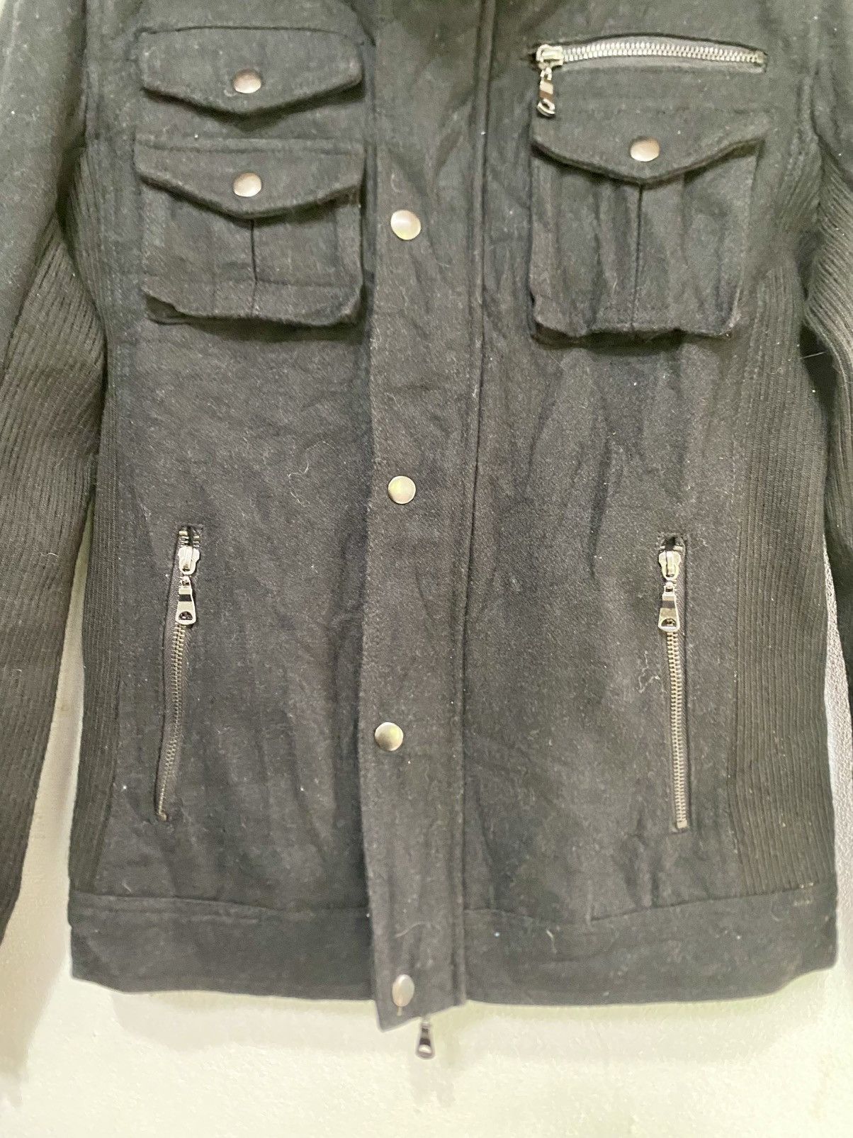 If Six Was Nine × Japanese Brand × Le Grande Bleu (L.G.B.) SE Man Tic Design Zipper Hoodie Punk Jacket Size US M / EU 48-50 / 2 - 3 Thumbnail