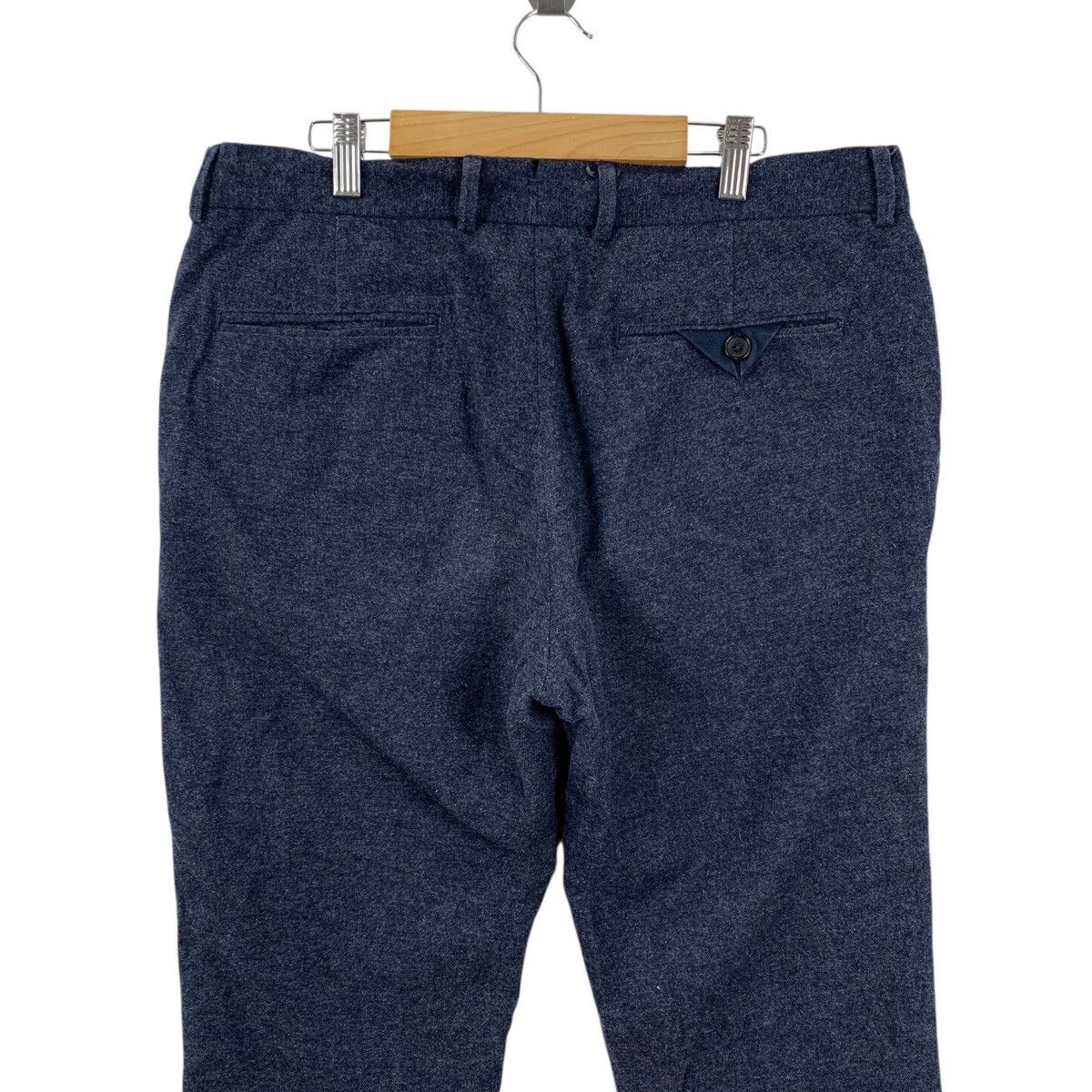 Beams Japan BEAMS HEART Japanese Brand Wool Casual Pants Size US 34 / EU 50 - 6 Thumbnail