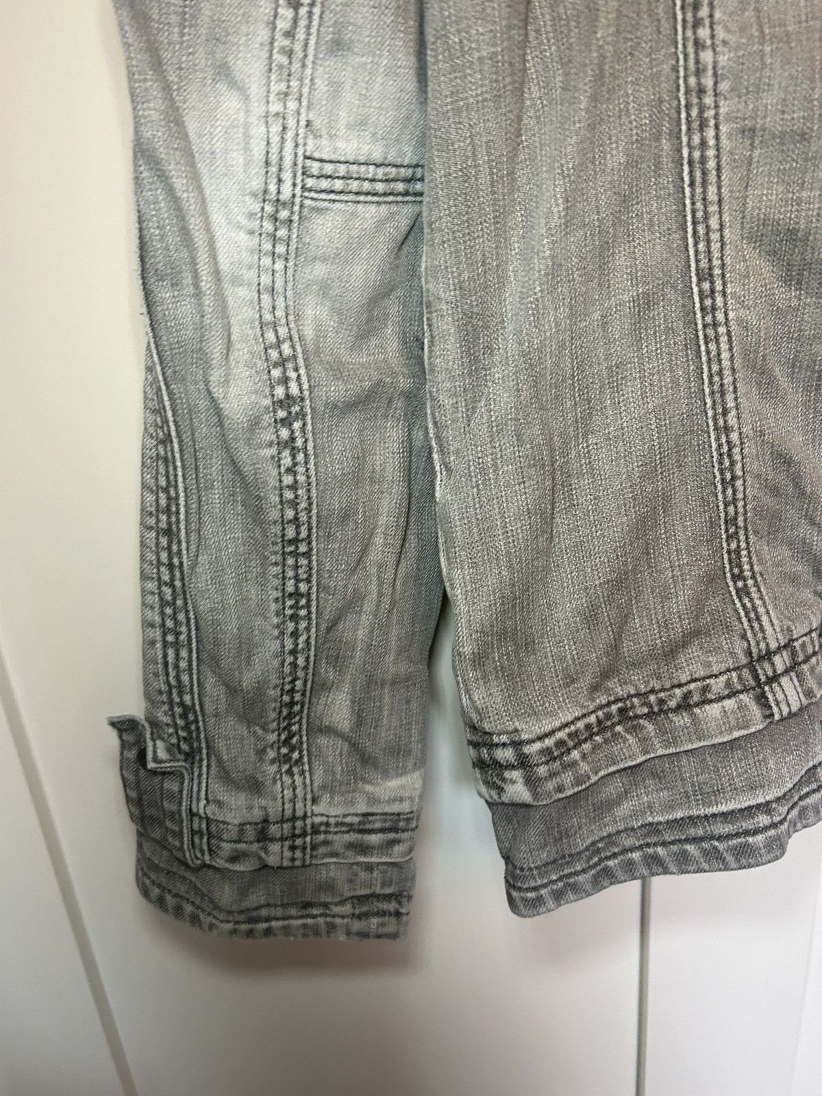 Vintage Vintage BS2B “bondage” cargo denim jacket Size US L / EU 52-54 / 3 - 16 Thumbnail