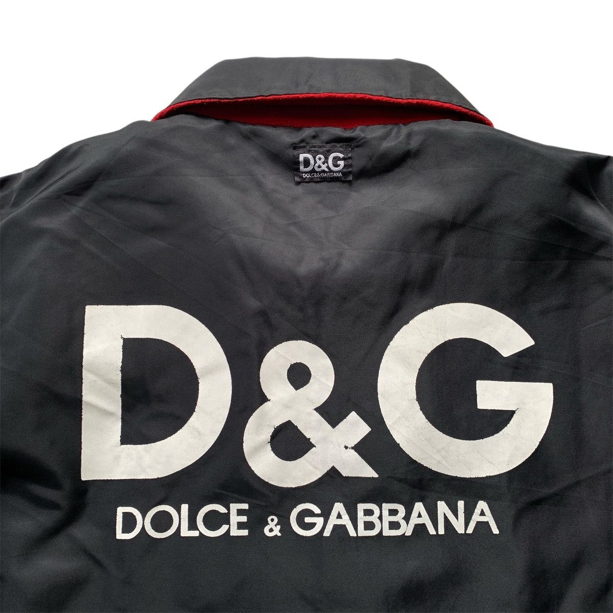 Dolce & Gabbana Vintage Dolce & Gabbana Spell Out Big Logo Reversible Jacket Size US XL / EU 56 / 4 - 11 Thumbnail