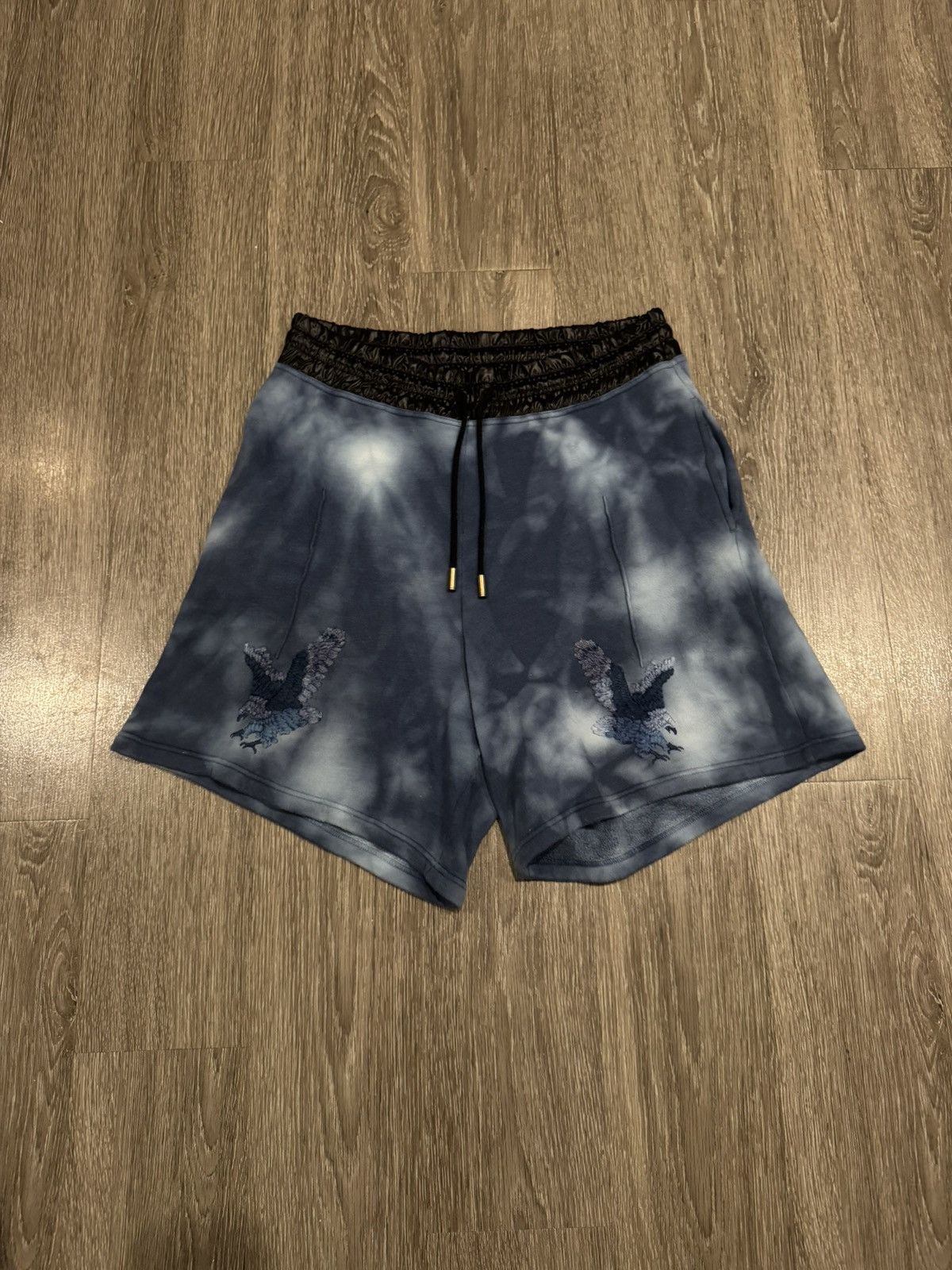 Off-White Off White Eagle Tie Dye Sweatshorts Size Medium Size US 32 / EU 48 - 1 Thumbnail